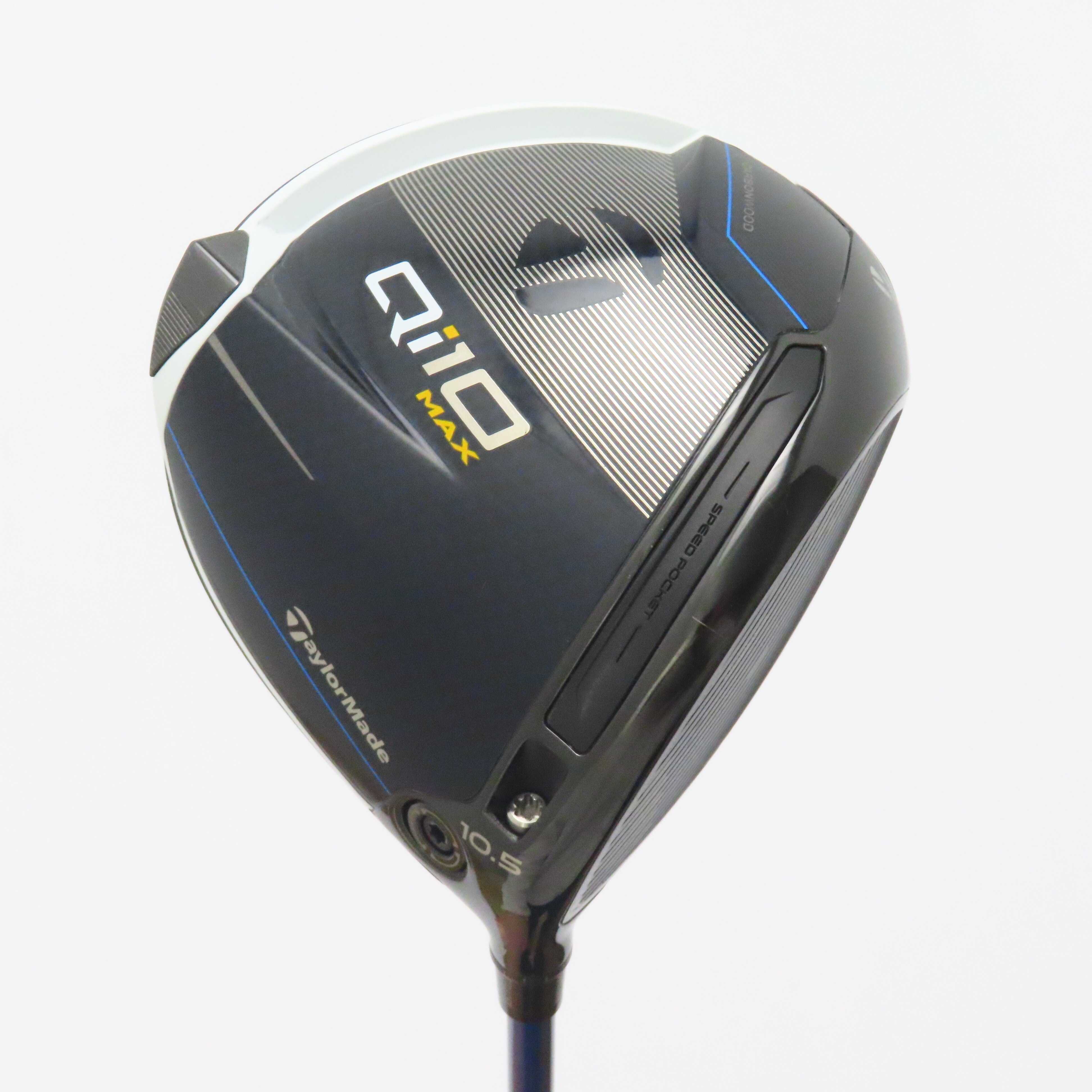 中古】Qi10 MAX LITE ドライバー SPEEDER NX BLUE for TM 10.5 R C