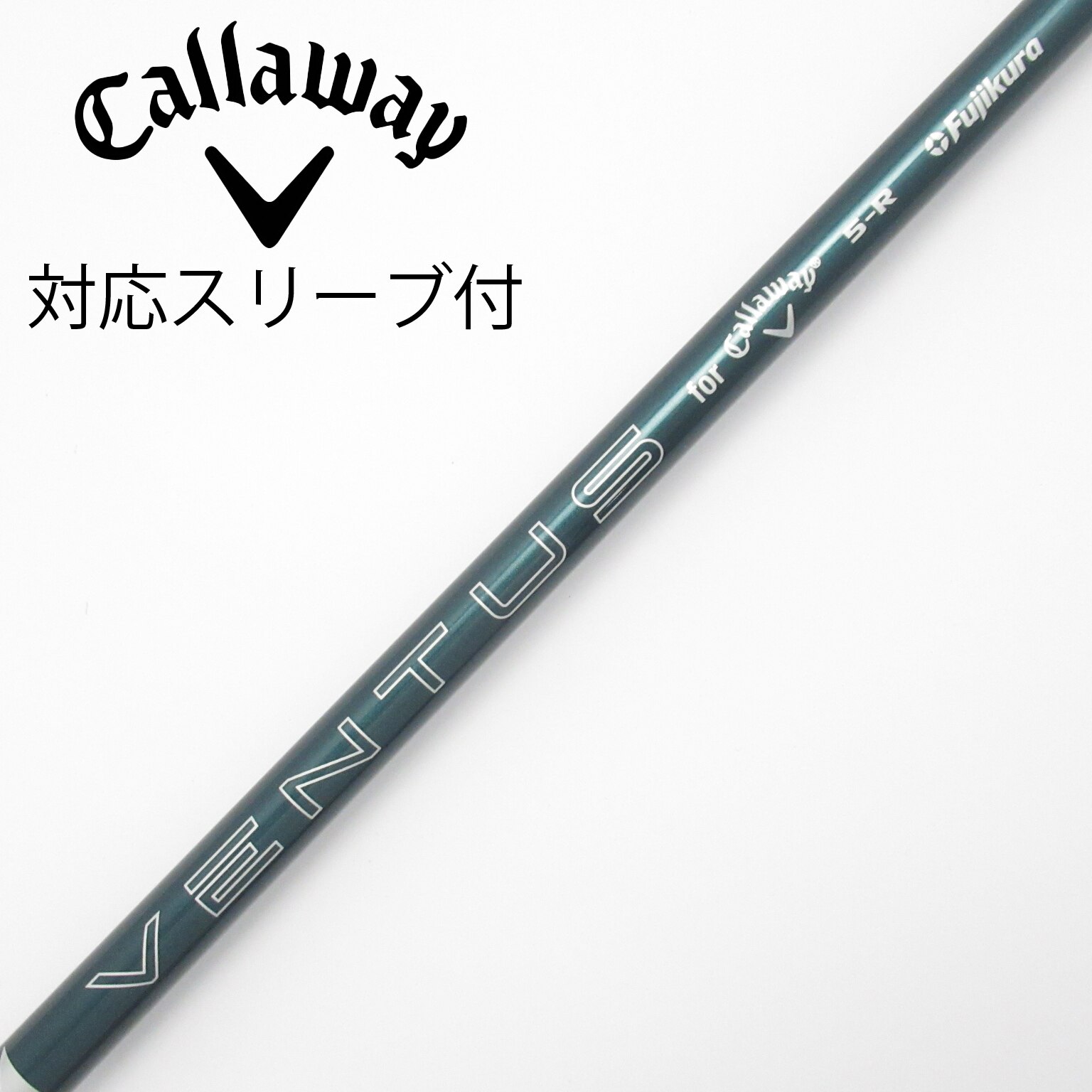 中古】純正シャフト ドライバー用_スリーブ付 VENTUS GREEN 5 for
