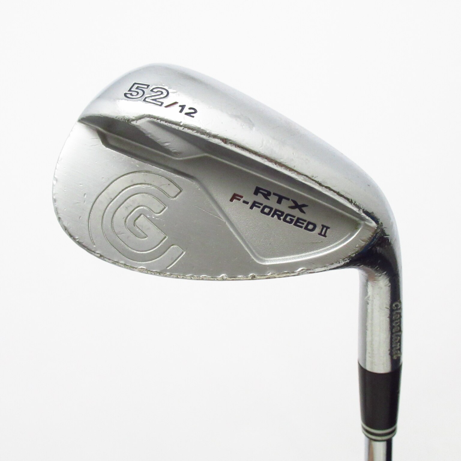 中古】RTX F-FORGED II ウェッジ スチールシャフト 52-12 判別不能 DE