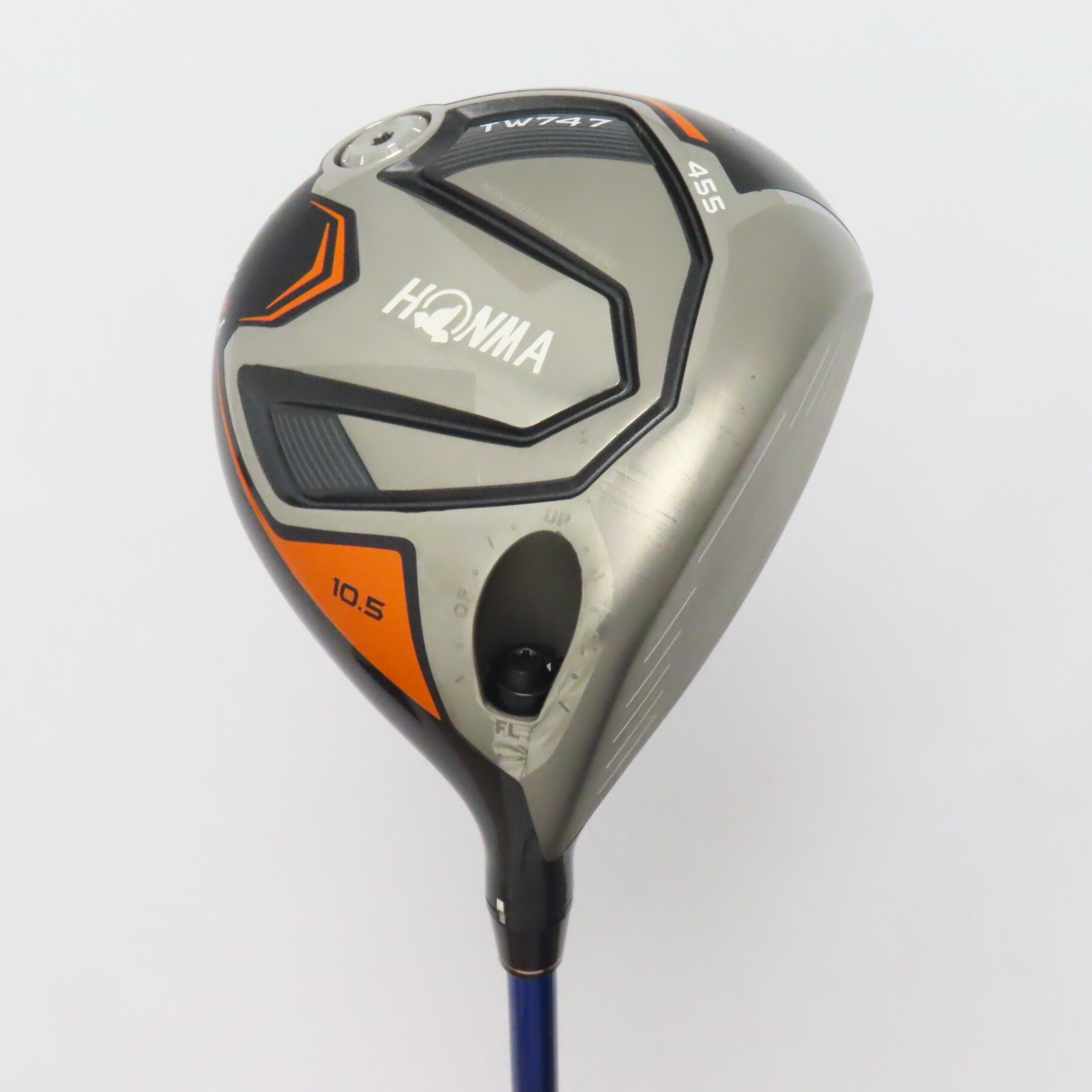 中古】TOURWORLD TW747 455 ドライバー (本間ゴルフ) ツアーワールド