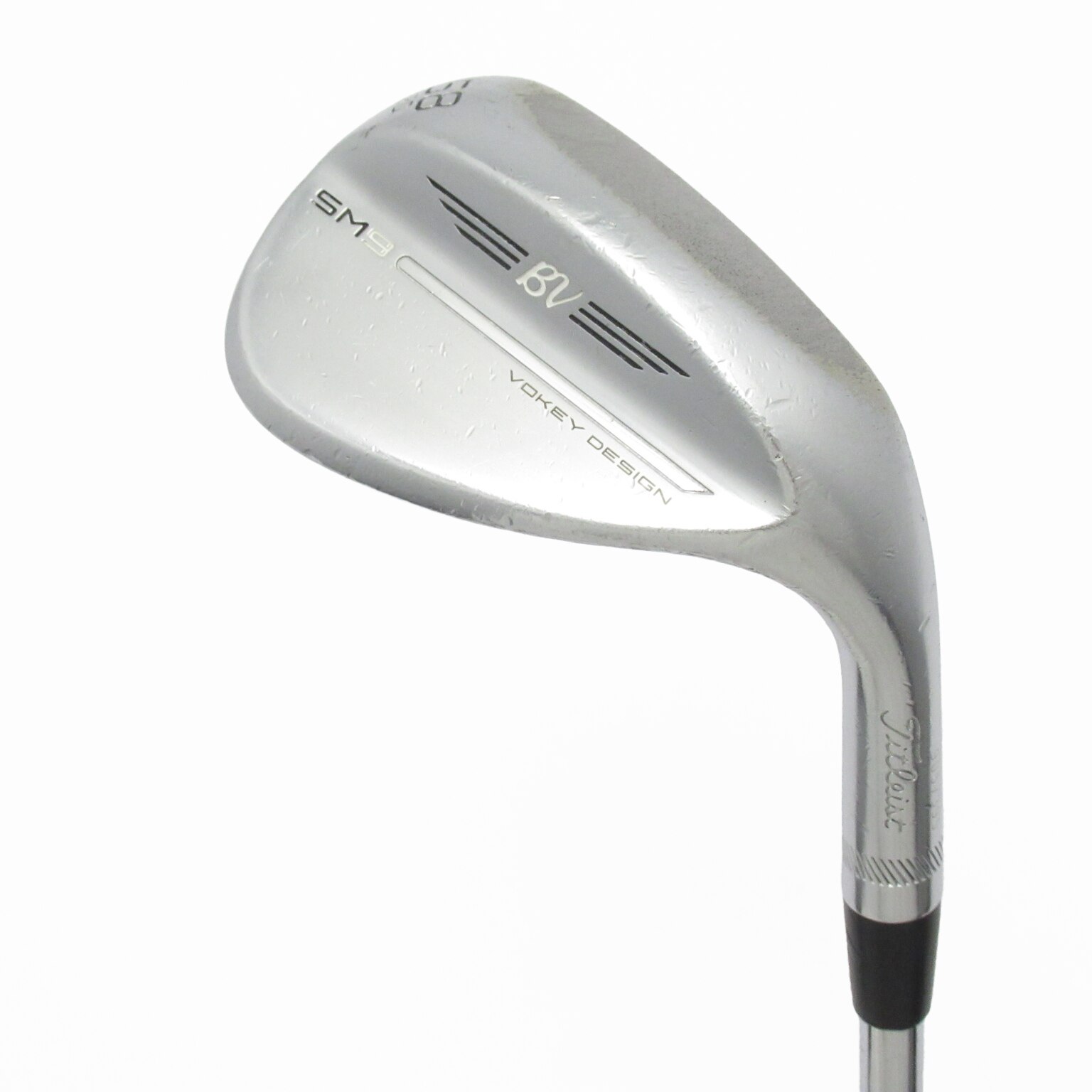 タイトリスト SM9 ウェッジ 58° 12D 未使用品 中古】ボーケイ SM9 TOUR CHROME ウェッジ スチールシャフト 58-12