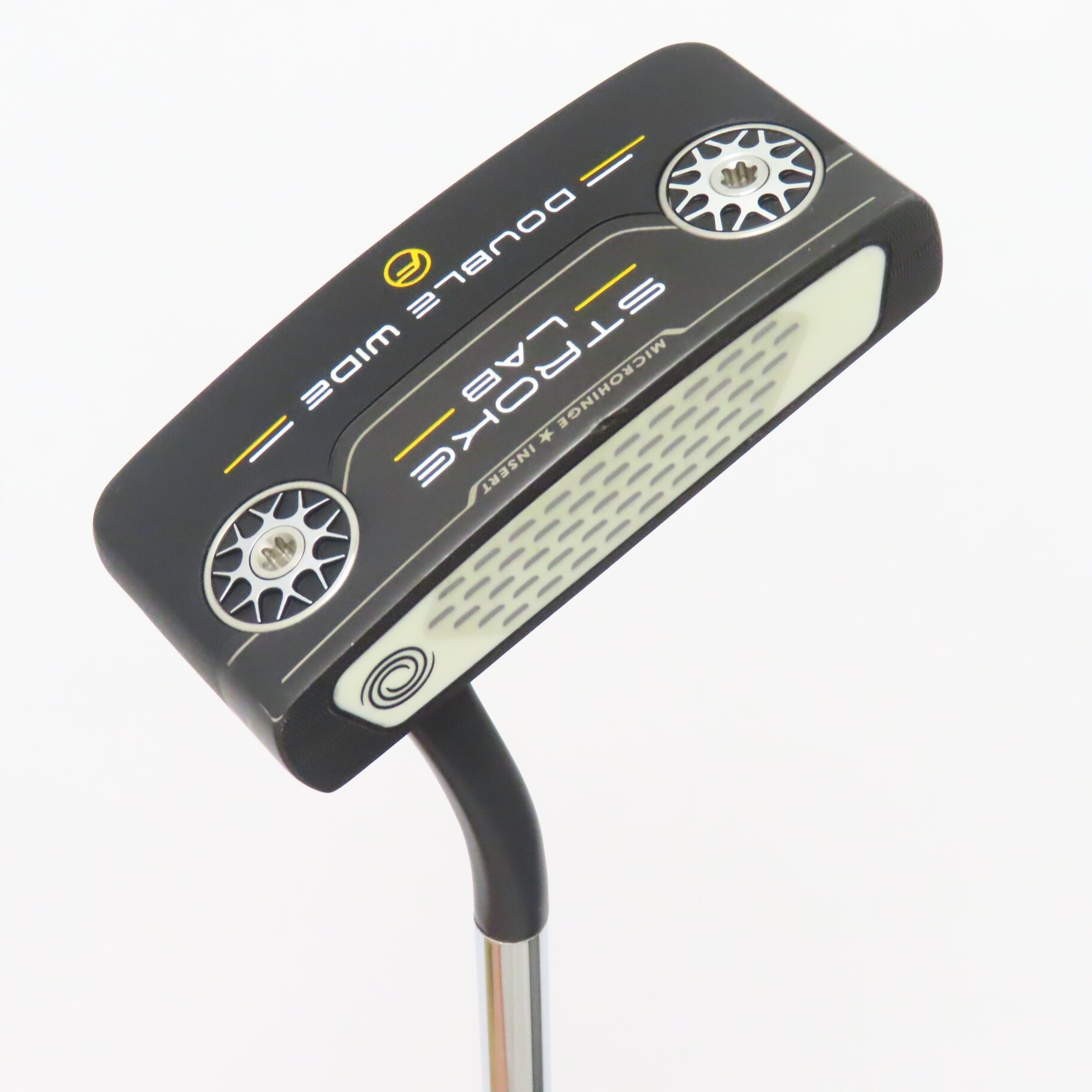 DOUBLE BLACK LAB Odyssey Putter Lab Double Wide STROKE Black WIDE