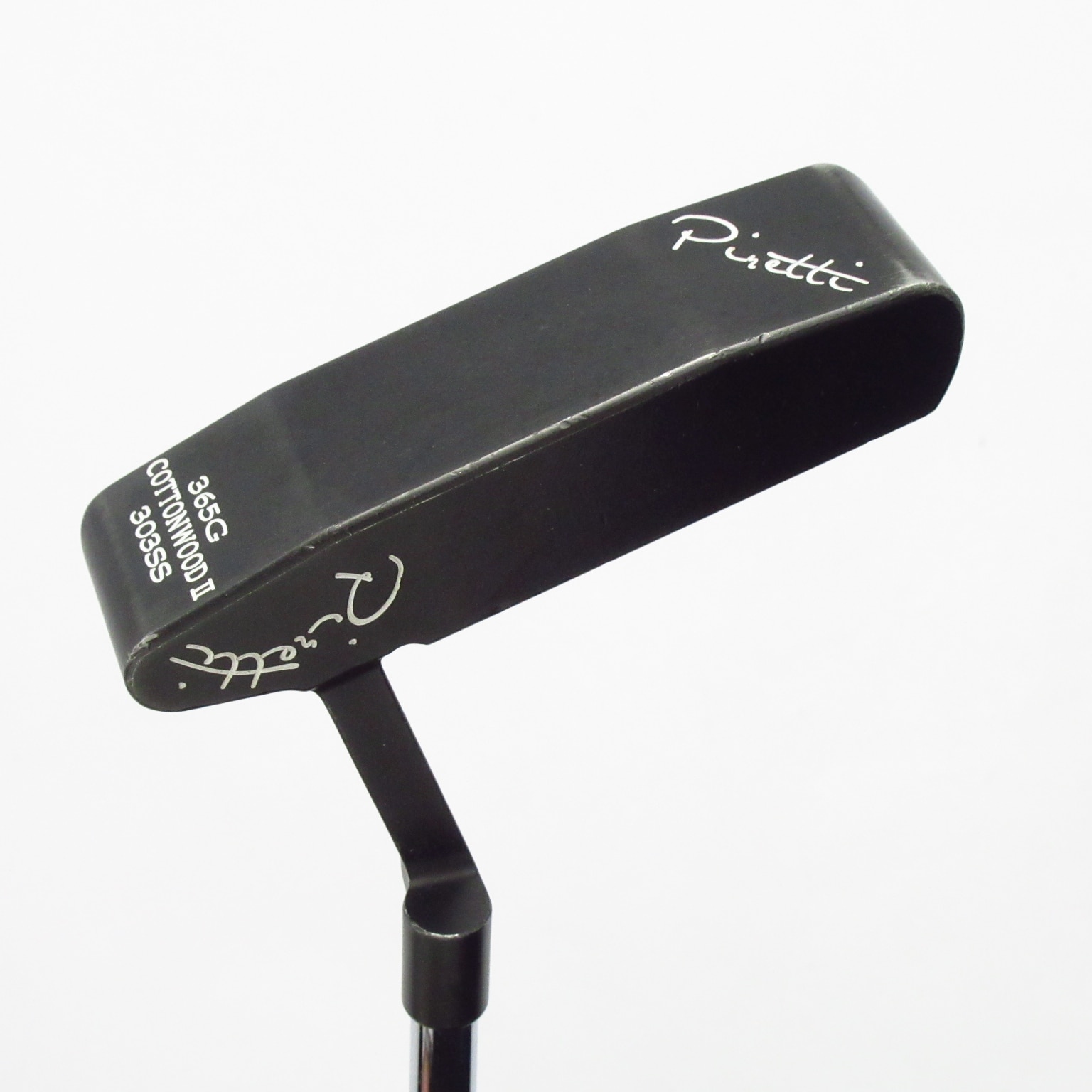 中古】Cottonwood 2 MIDNIGHT BLACK パター スチールシャフト 計測項目