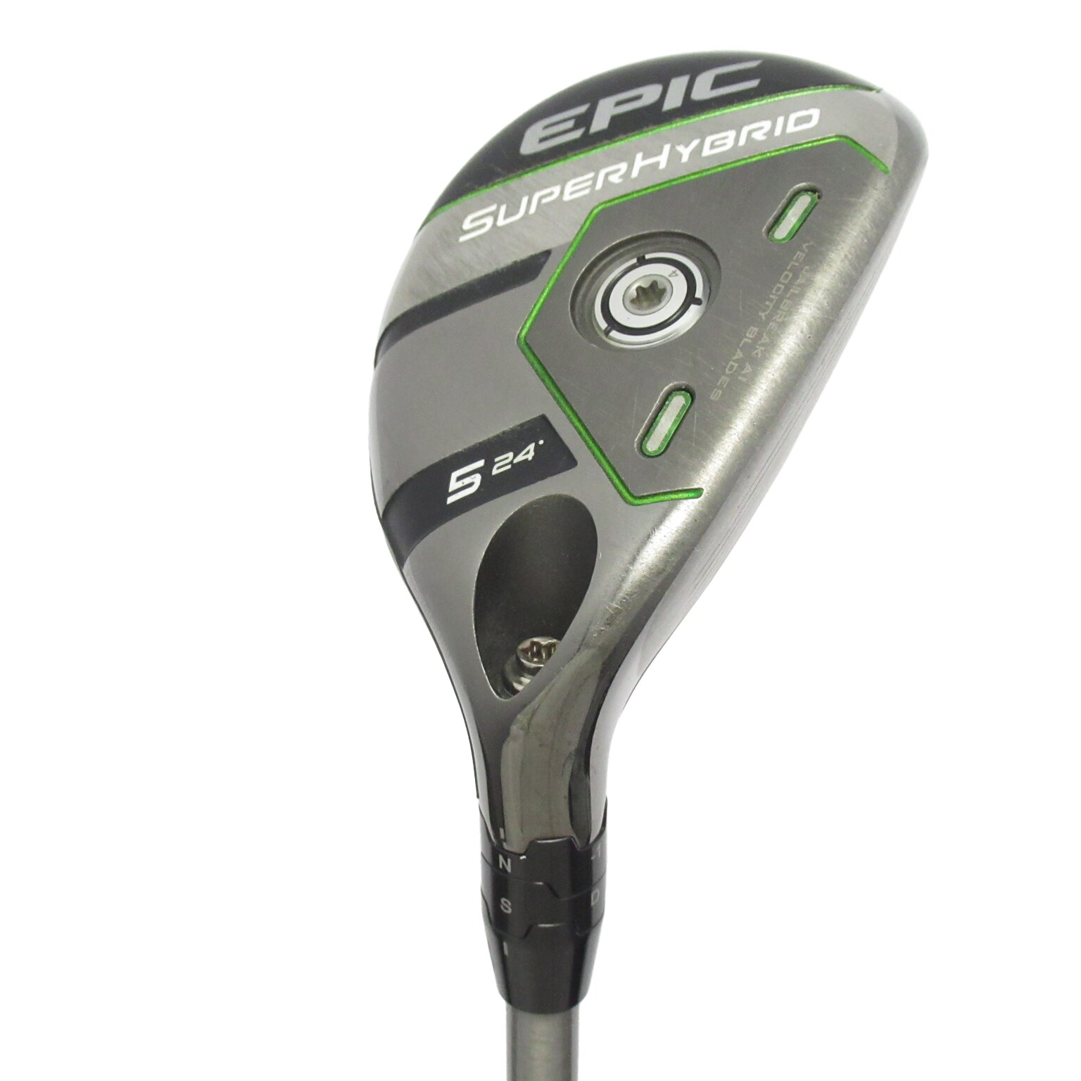 中古】EPIC SUPER HYBRID ユーティリティ Aerotech SteelFiber i95 24