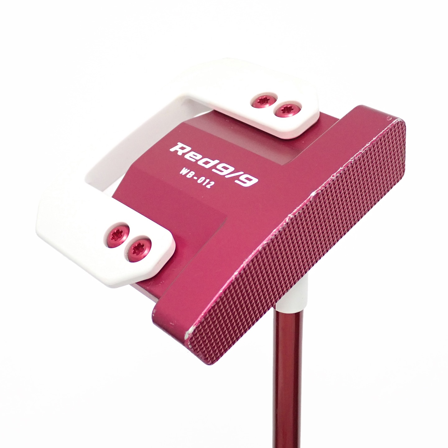 Red9/9 WB-012 パター　キャスコ 34インチ 中古】Red9／9 ホワイトバック WB-012 パター カーボンシャフト 計測