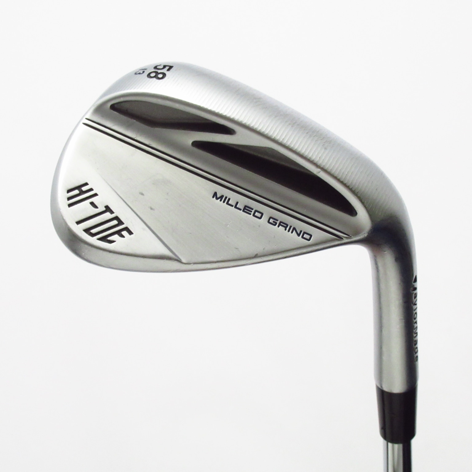 中古】MILLED GRIND HI-TOE3 CHROME ウェッジ (テーラーメイド) ミルド