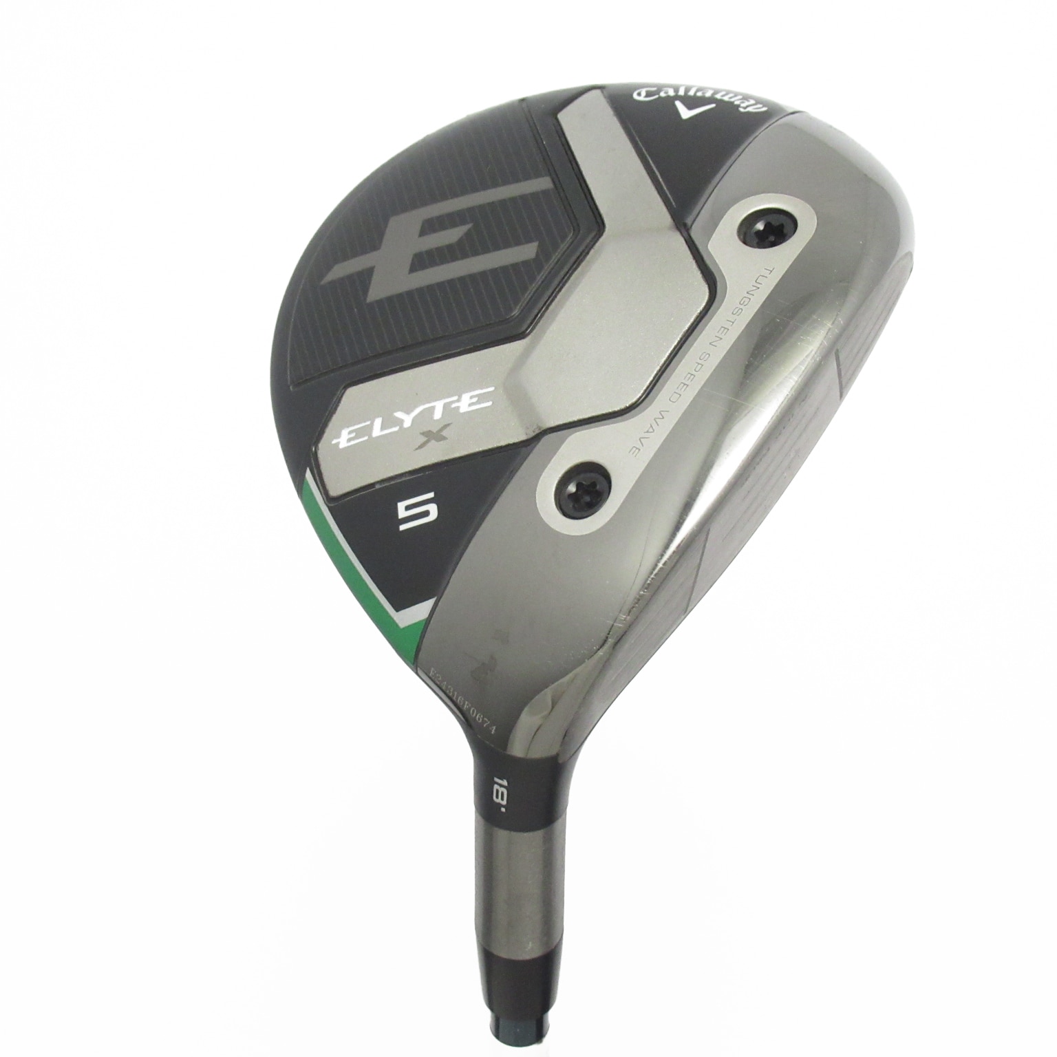 最終値下【未使用】日本仕様　ELYTE X エリート 5W VENTUS 5S 中古】エリート X フェアウェイウッド VENTUS GREEN 5 for Callaway 18