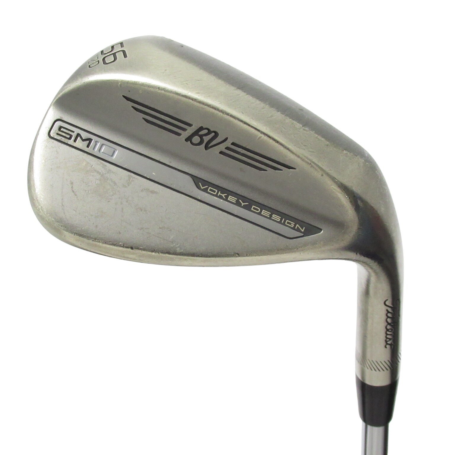 中古】ボーケイ SM10 ニッケル ウェッジ BV105 56-12 設定無 D