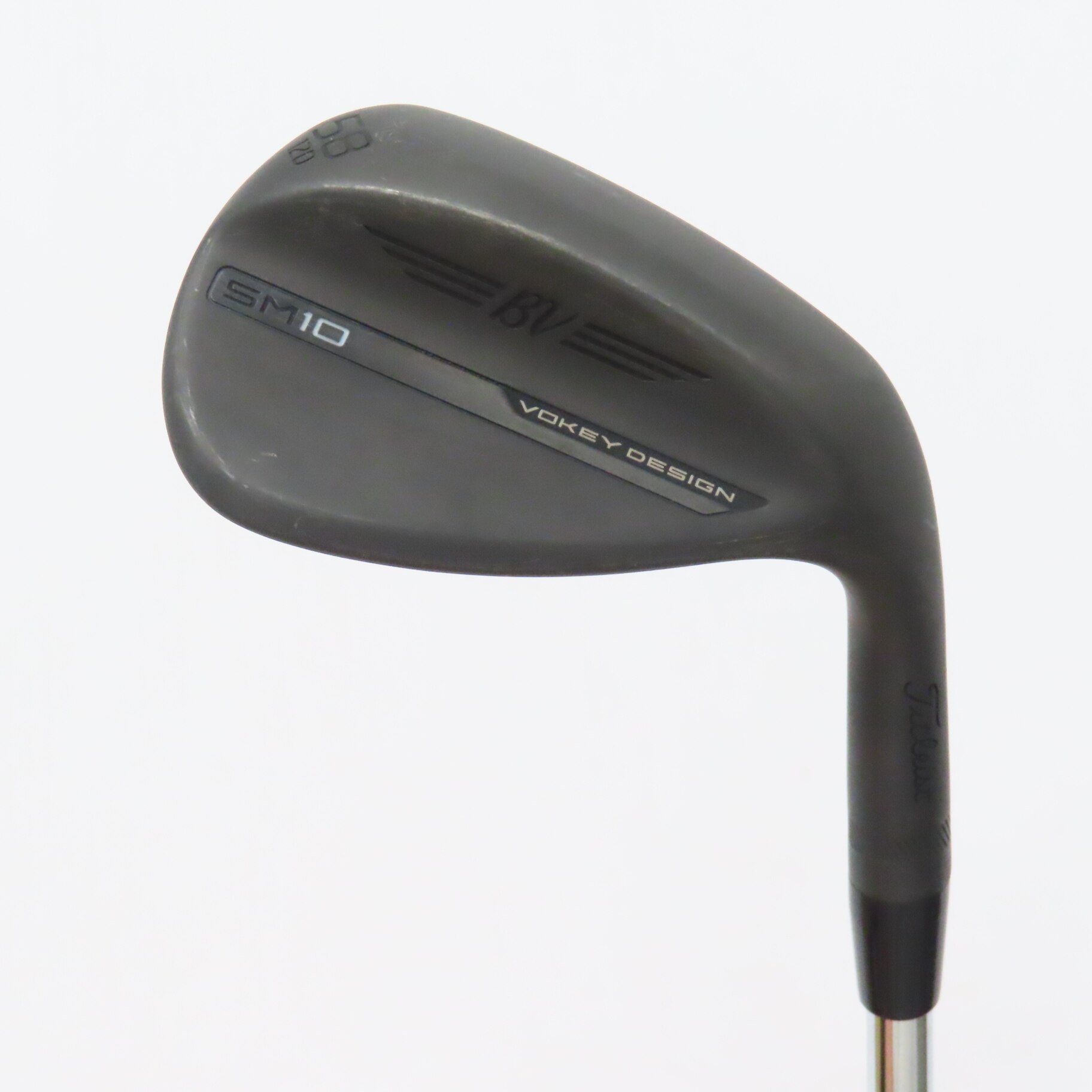 中古】ボーケイ SM10 ジェットブラック ウェッジ Dynamic Gold 58-12