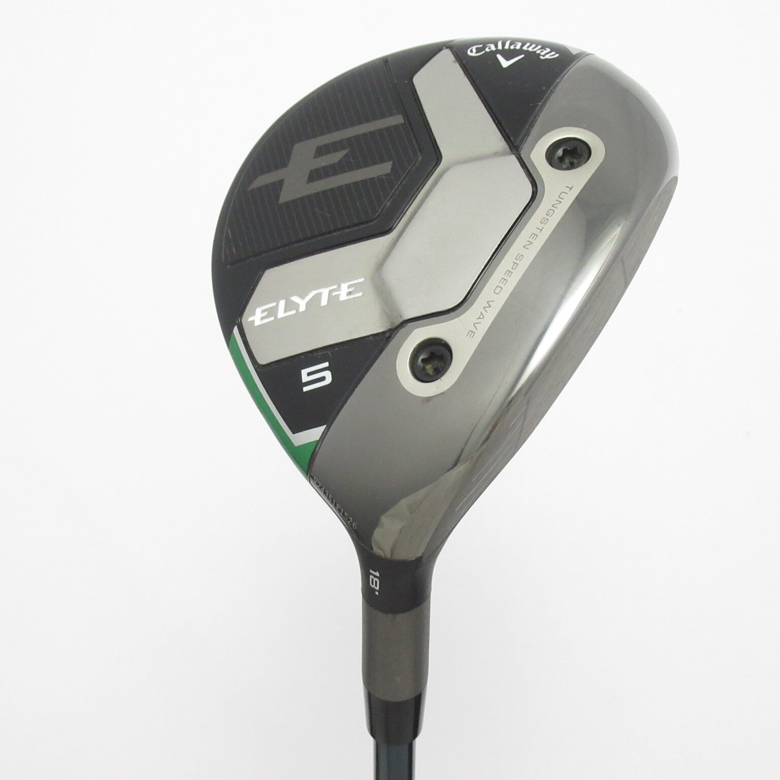 キャロウェイ エリート 5W 18度VENTUS GREEN 5SR 美品！ 中古】エリート フェアウェイウッド VENTUS GREEN 5 for Callaway 18