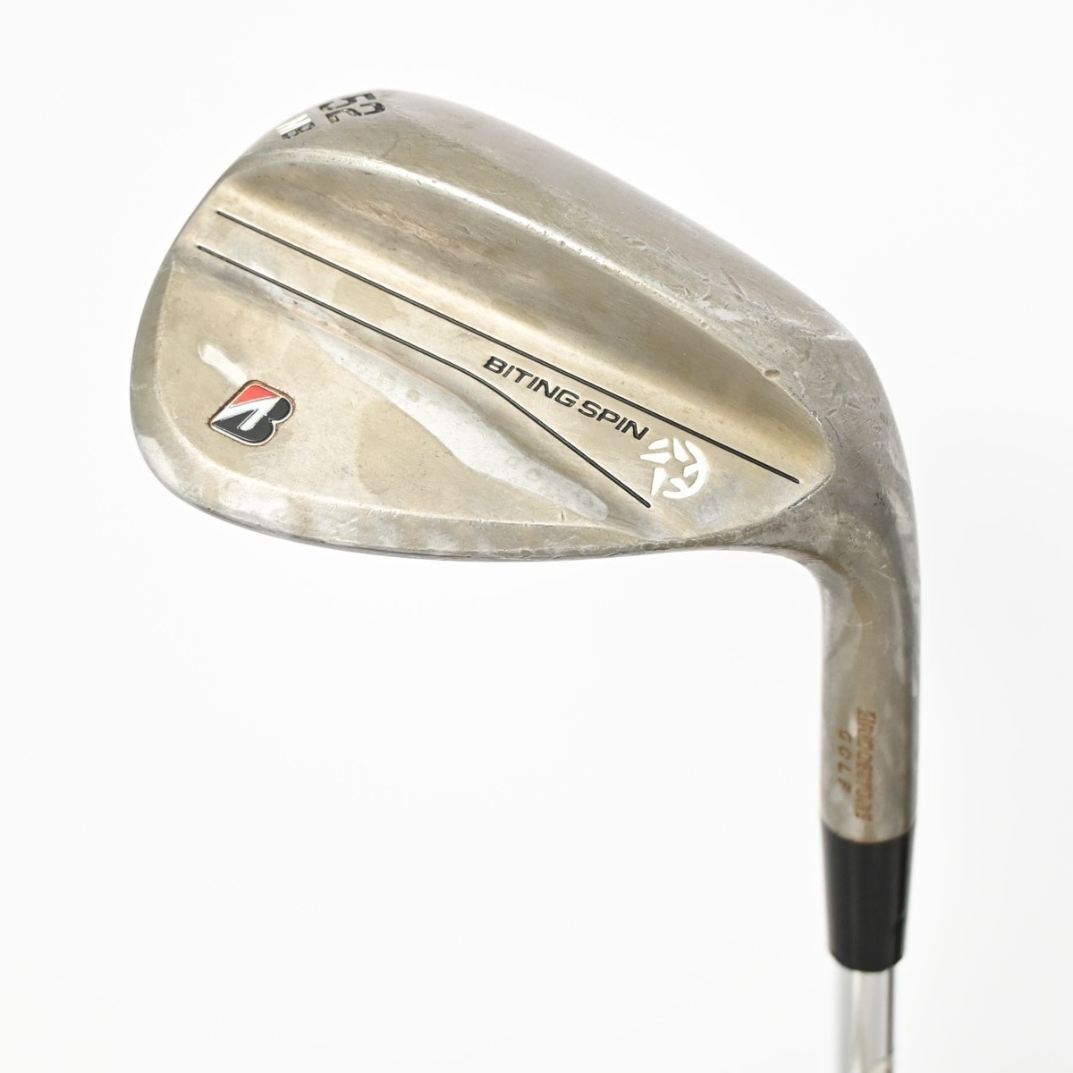 中古】BITING SPIN ﾉｰﾒｯｷ ウェッジ Dynamic Gold HT 52-08 S200 C