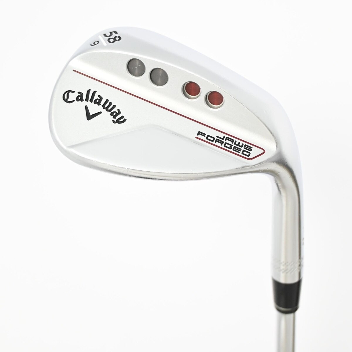中古】JAWS FORGED クロムメッキ仕上げ ウェッジ N.S.PRO MODUS3 TOUR