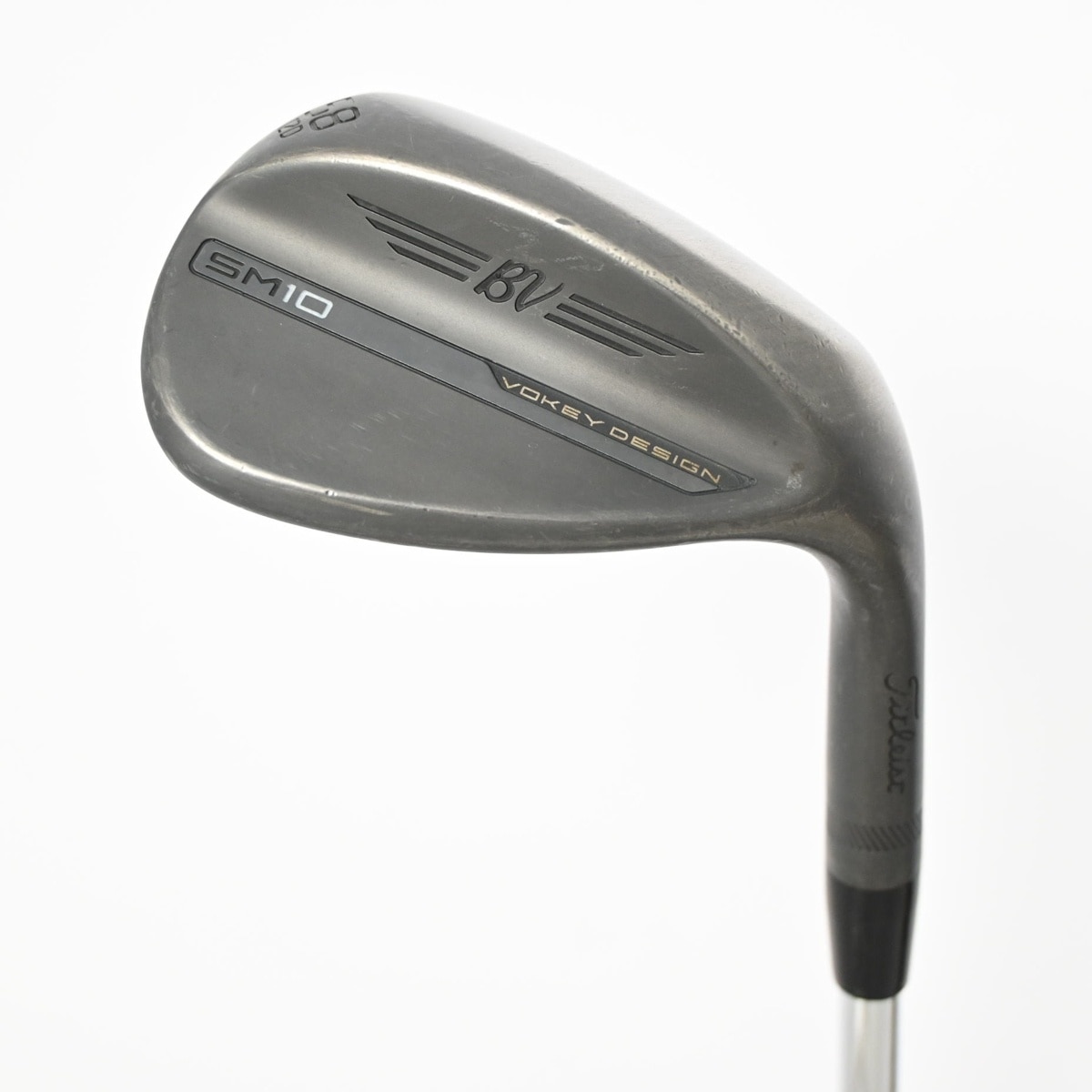 中古】ボーケイ SM10 ジェットブラック ウェッジ BV105 58-12 設定無