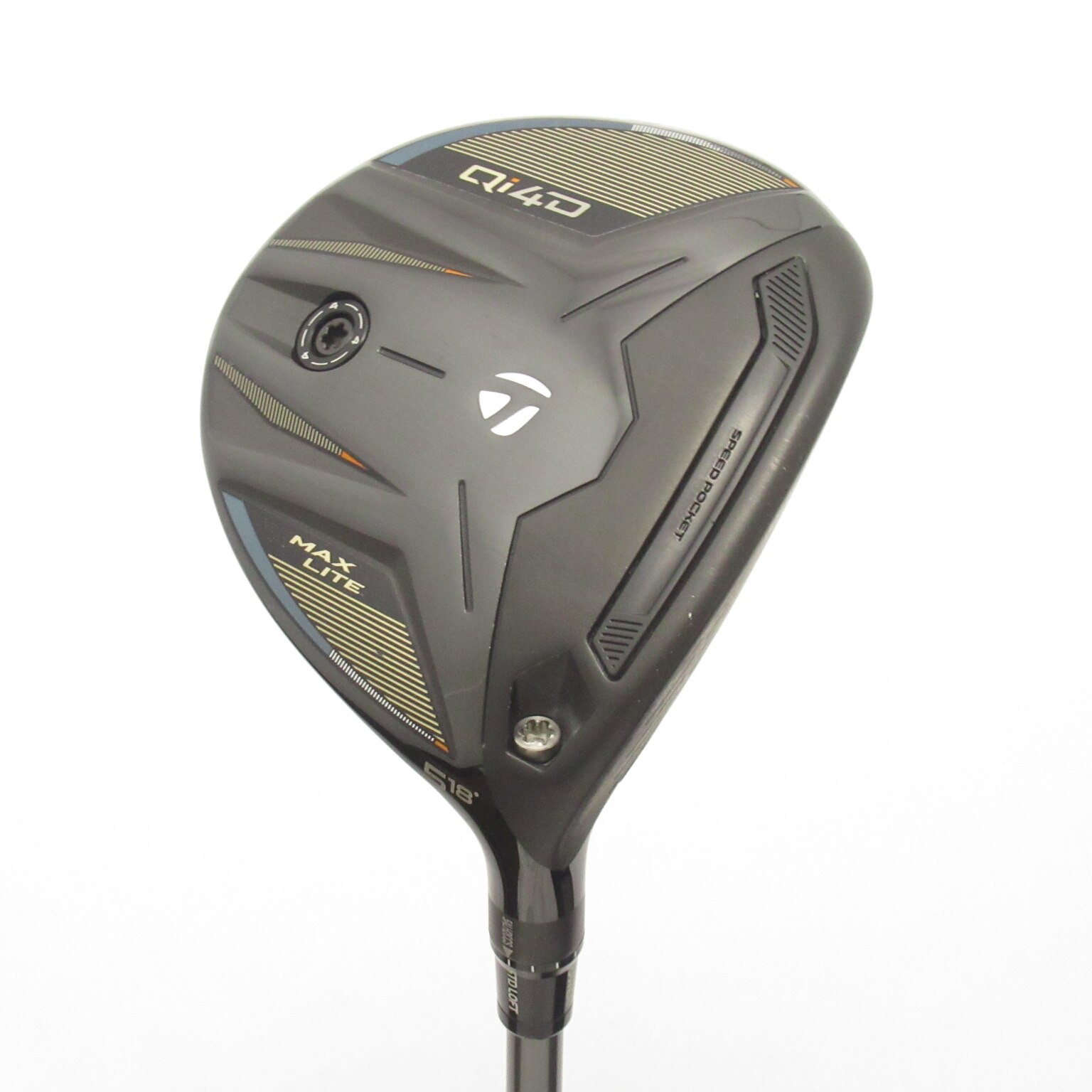 中古】Qi4D MAX LITE フェアウェイウッド REAX 45(2026) 18 R BC