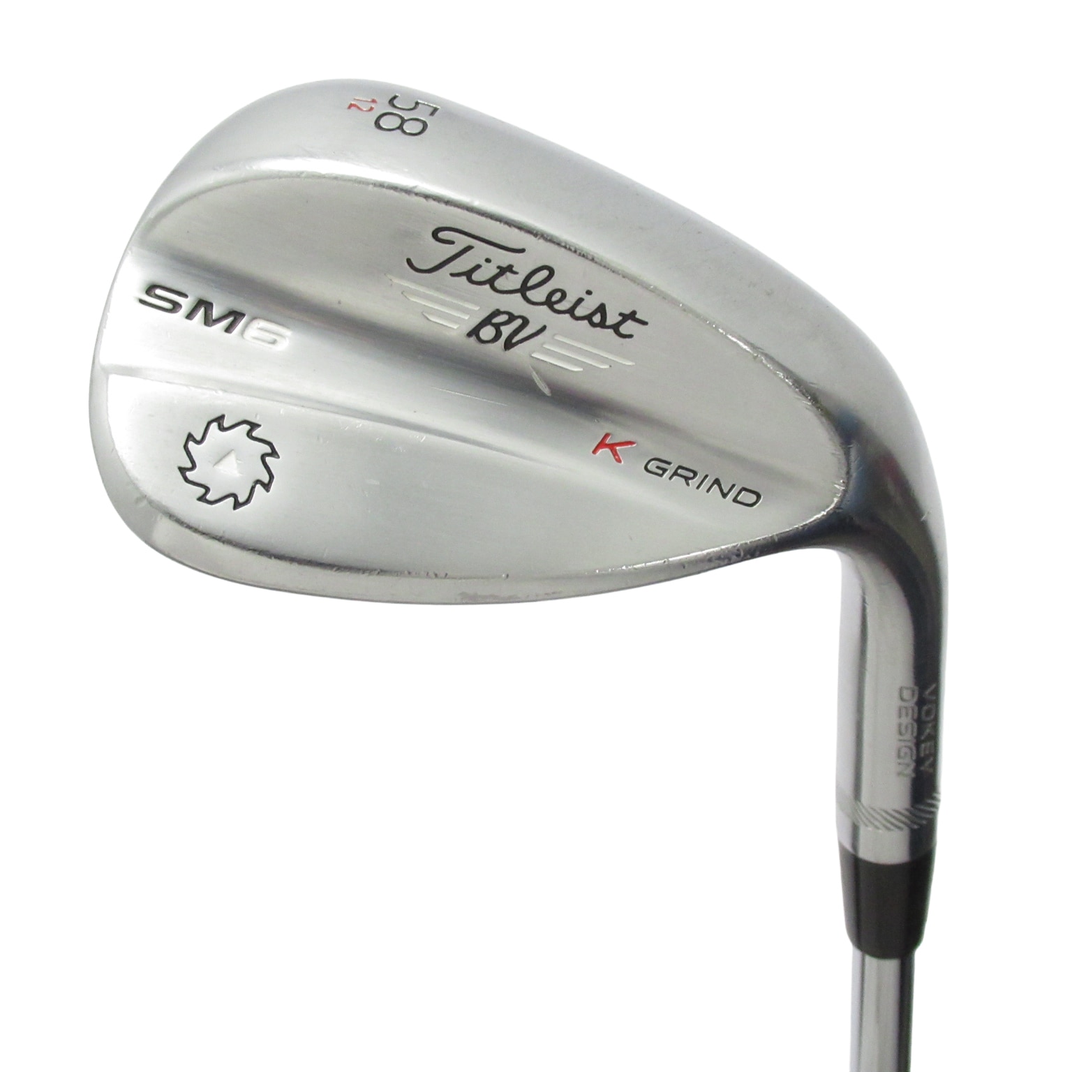 中古】Vokey SM6 ツアークローム K GRIND ウェッジ N.S.PRO MODUS3