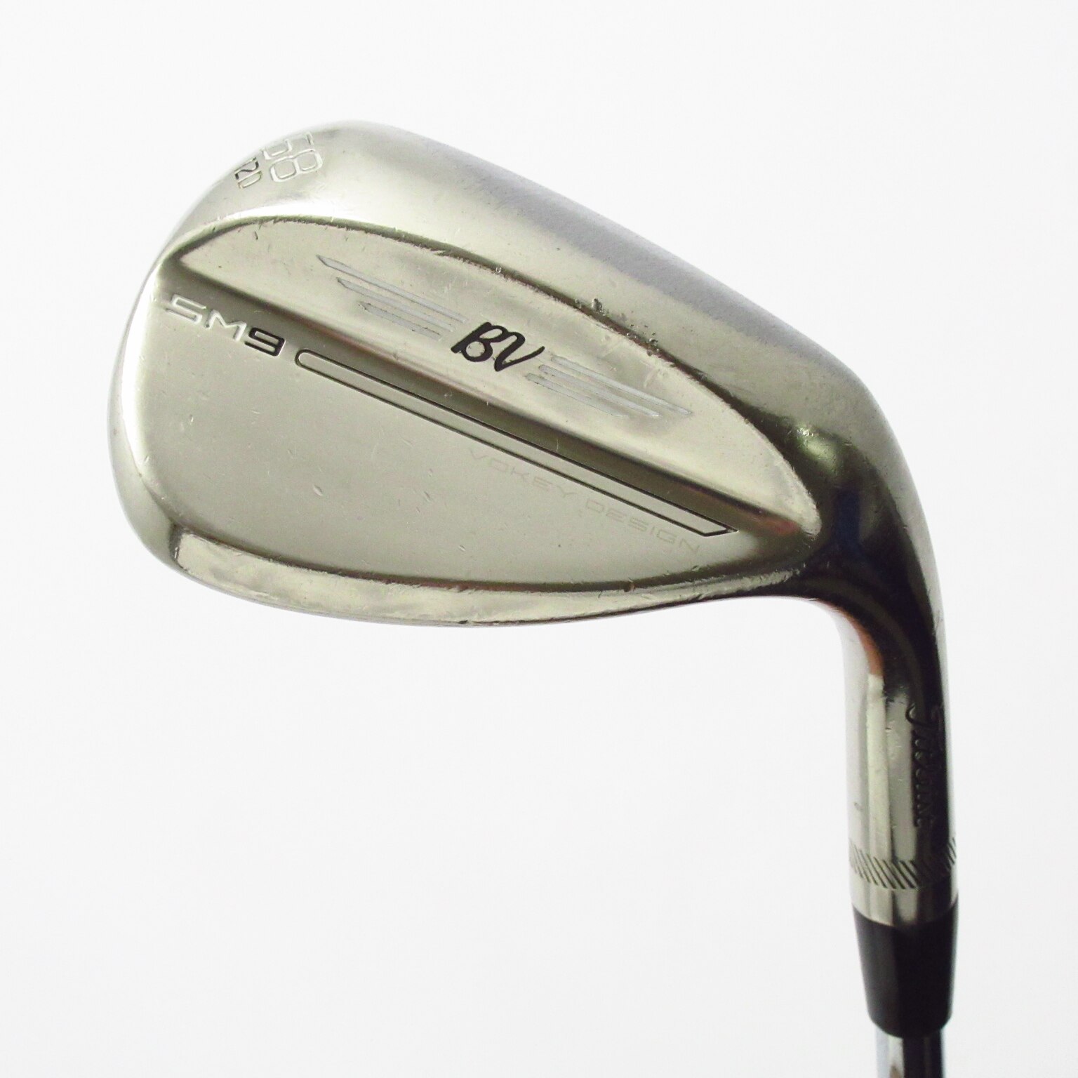 中古】ボーケイ SM9 BRASHED STEEL ウェッジ Dynamic Gold 58-12 WEDGE