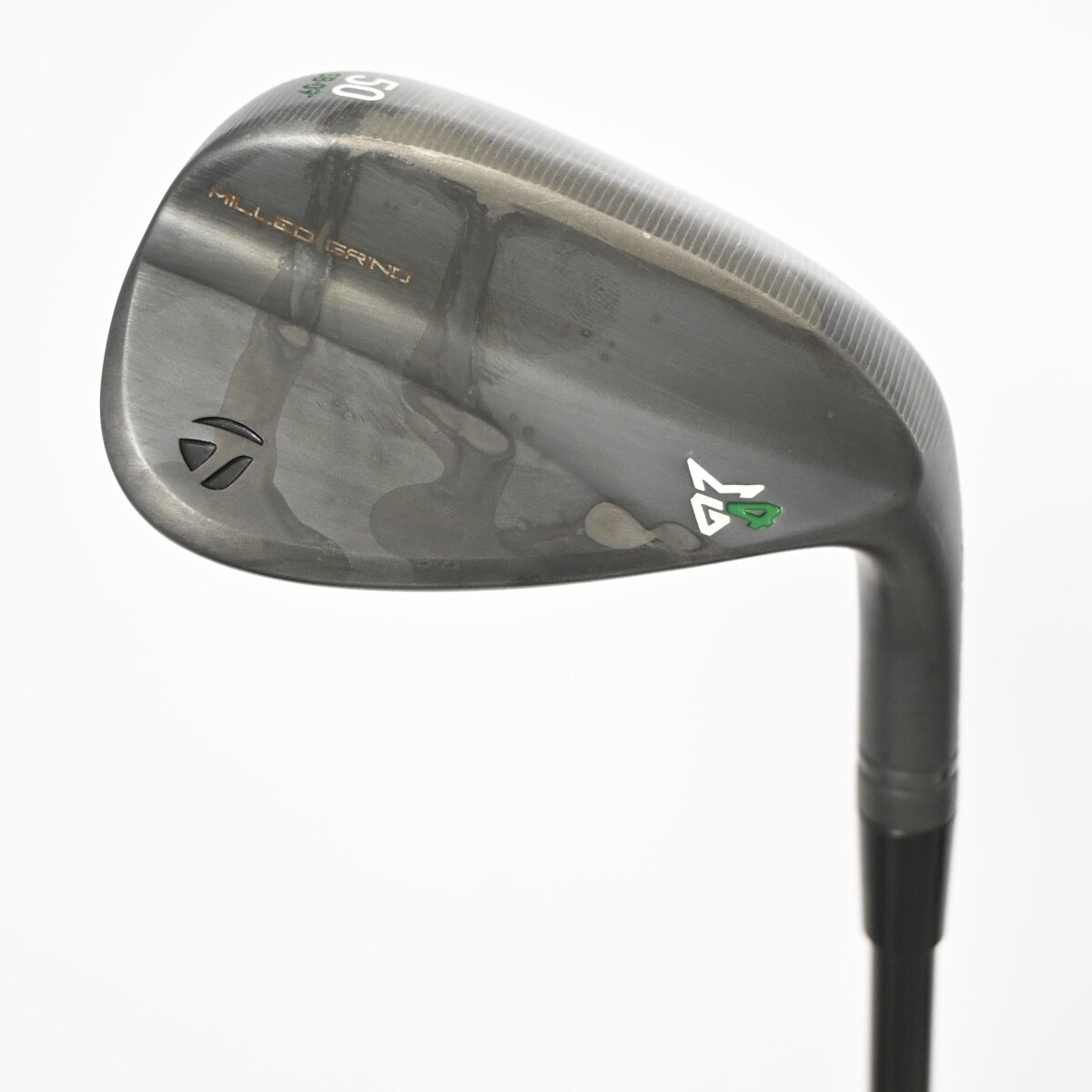 中古】MILLED GRIND4 BLACK ウェッジ (テーラーメイド) ミルド