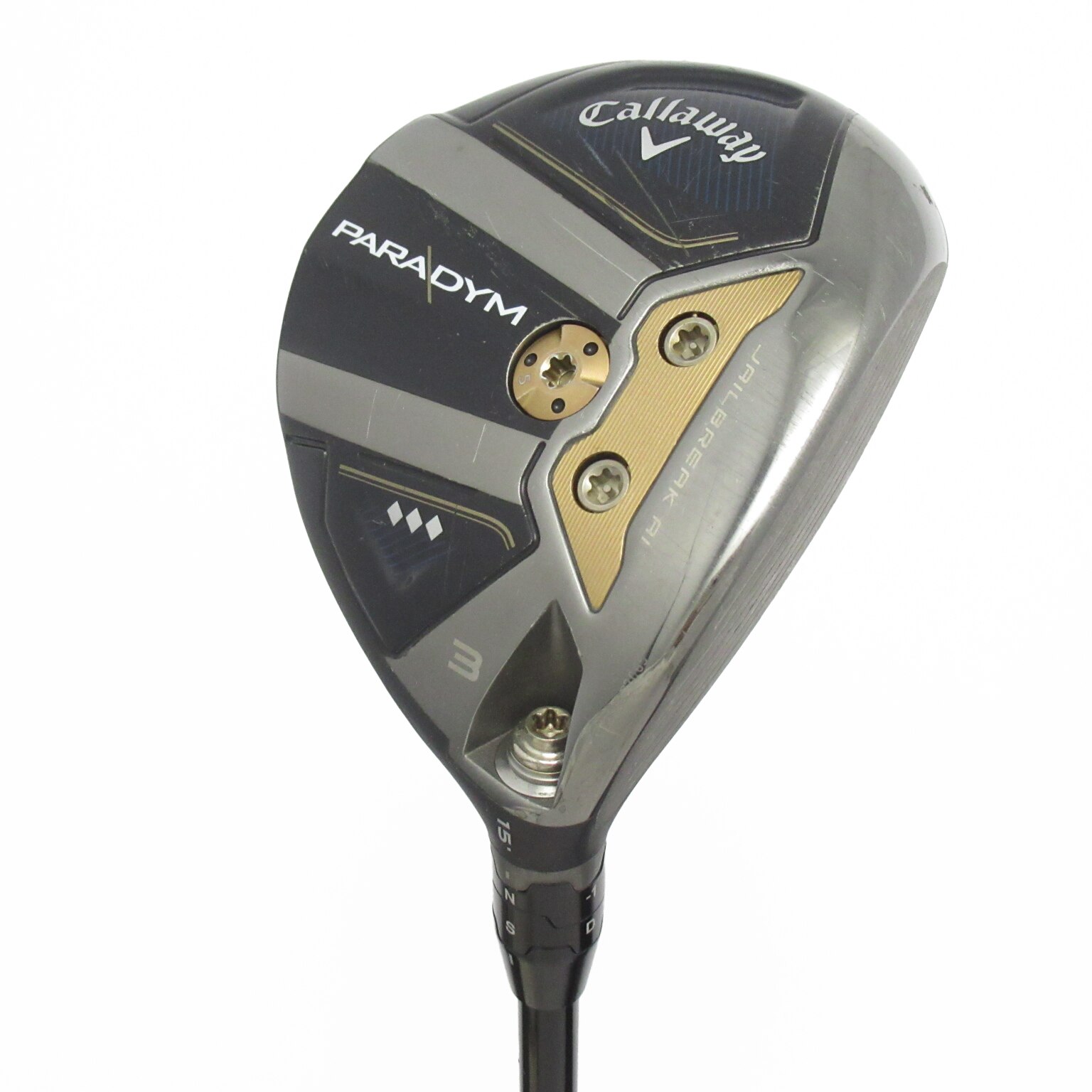 キャロウェイ パラダイム フェアウェイウッド #3W 15° TENSEI 60 中古】パラダイム トリプルダイヤモンド フェアウェイウッド TENSEI 60