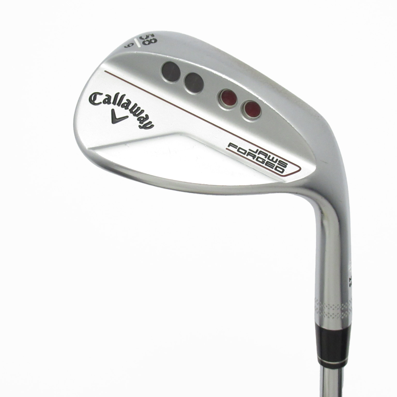 中古】JAWS FORGED クロムメッキ仕上げ ウェッジ N.S.PRO 950GH neo 58