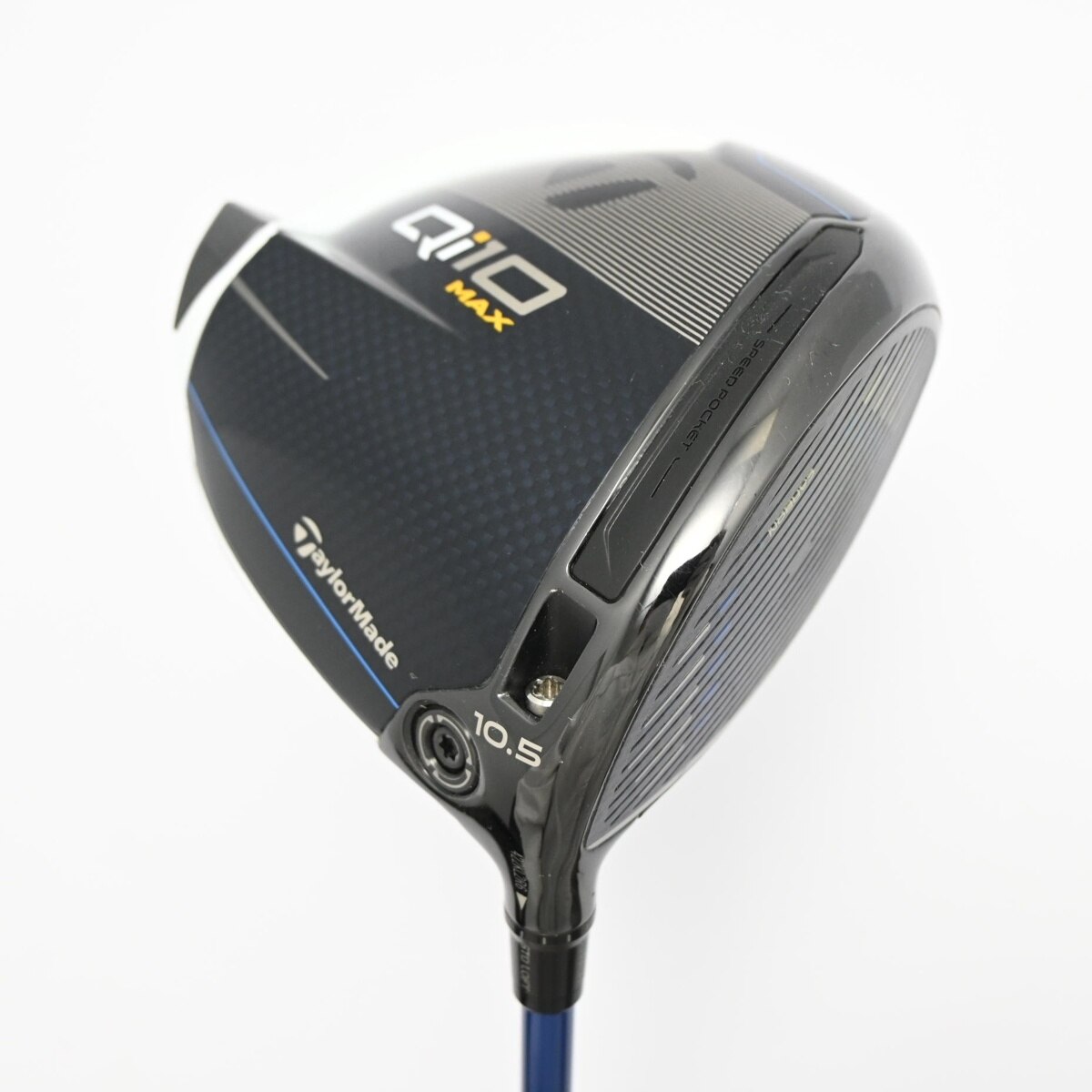 中古】Qi10 MAX LITE ドライバー SPEEDER NX BLUE for TM 10.5 S C