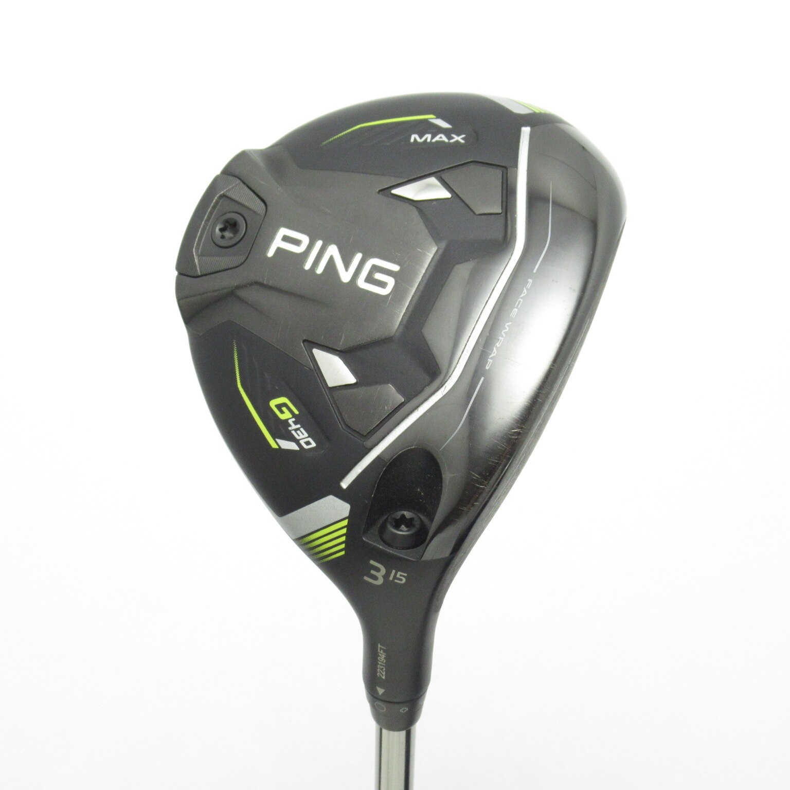 【美品】Diamana™ GT/1W/60S/PING/G440/ G430 中古】G430 MAX フェアウェイウッド Diamana GT 60 15 S CD