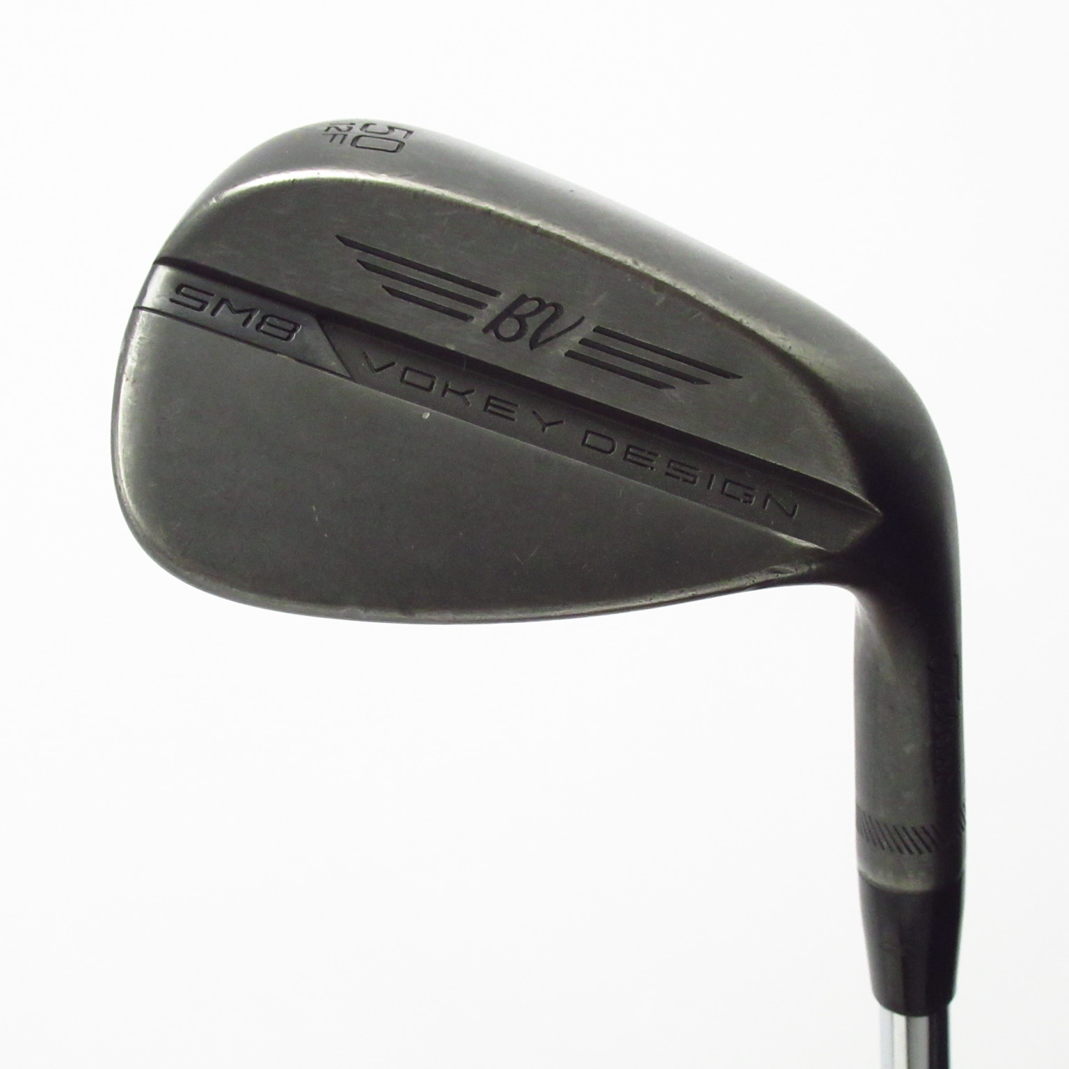 ボーケイ　SM8 58度 ブラックウェッジ スチール製 中古】ボーケイ SM8 ジェットブラック ウェッジ スチールシャフト 50