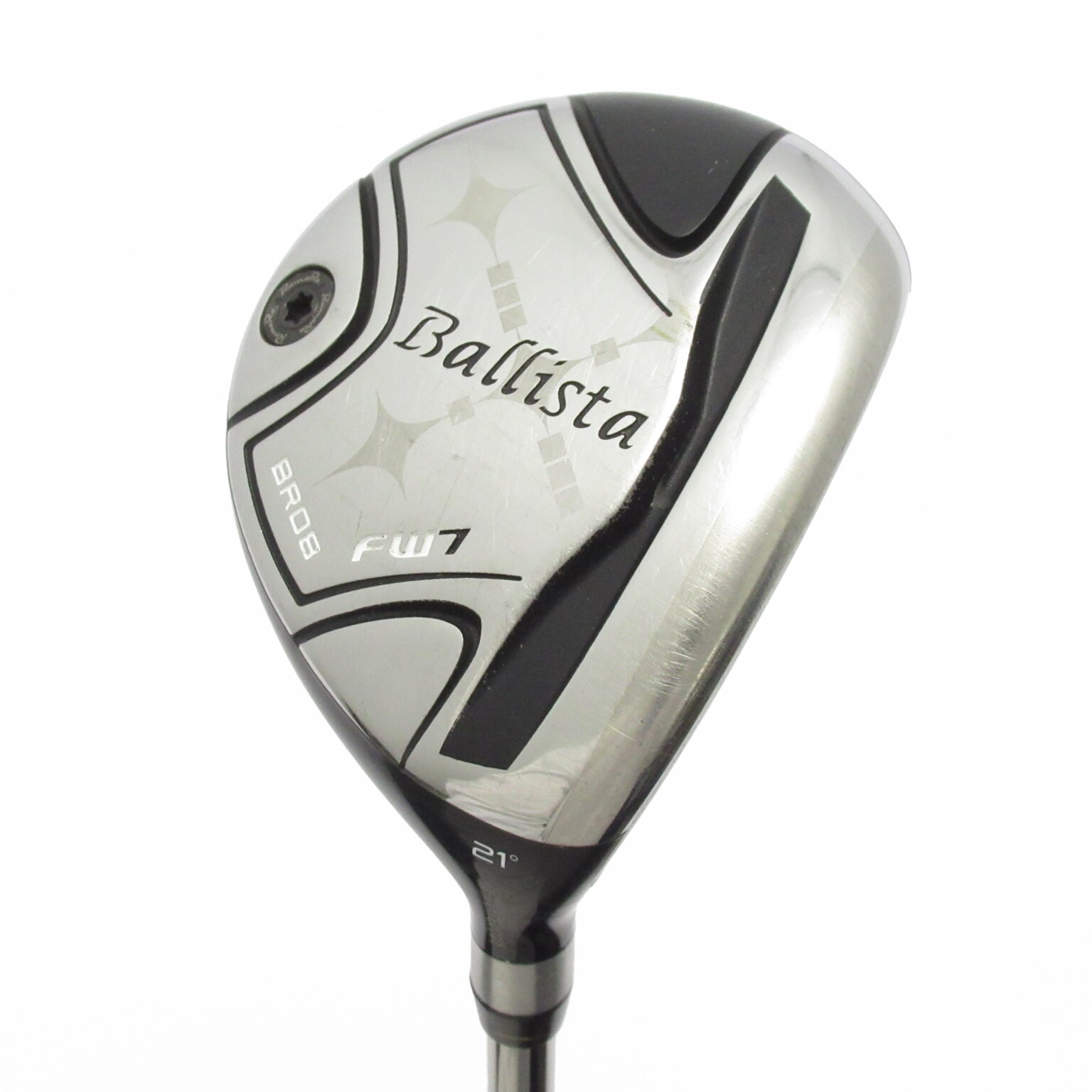中古】Ballista BR08 フェアウェイウッド カーボンシャフト 21 S CD