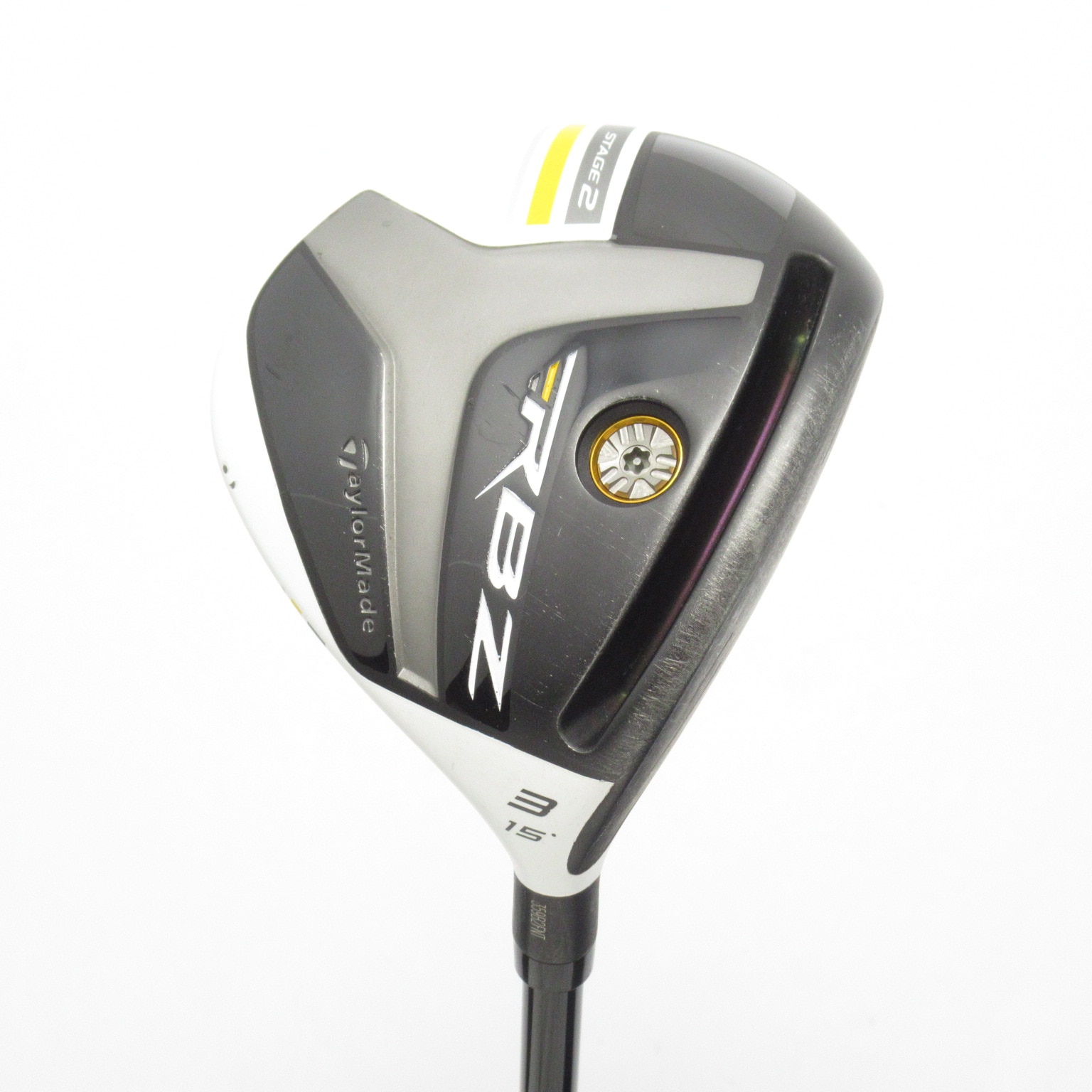 【レンタル可】テーラーメード 3W フェアウェイウッド RBZ ロケットボールズ 15° シャフトフレックスＳ ゴルフクラブ です。 中古】RBZ(ロケットボールズ) フェアウェイウッド (テーラーメイド