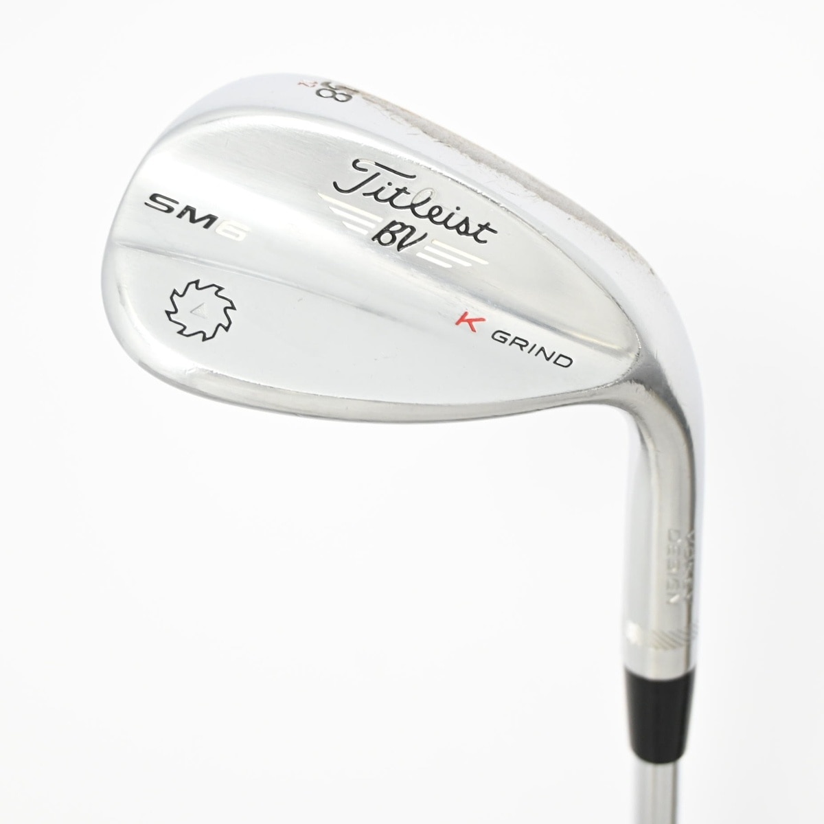 中古】Vokey SM6 ツアークローム K GRIND ウェッジ スチールシャフト