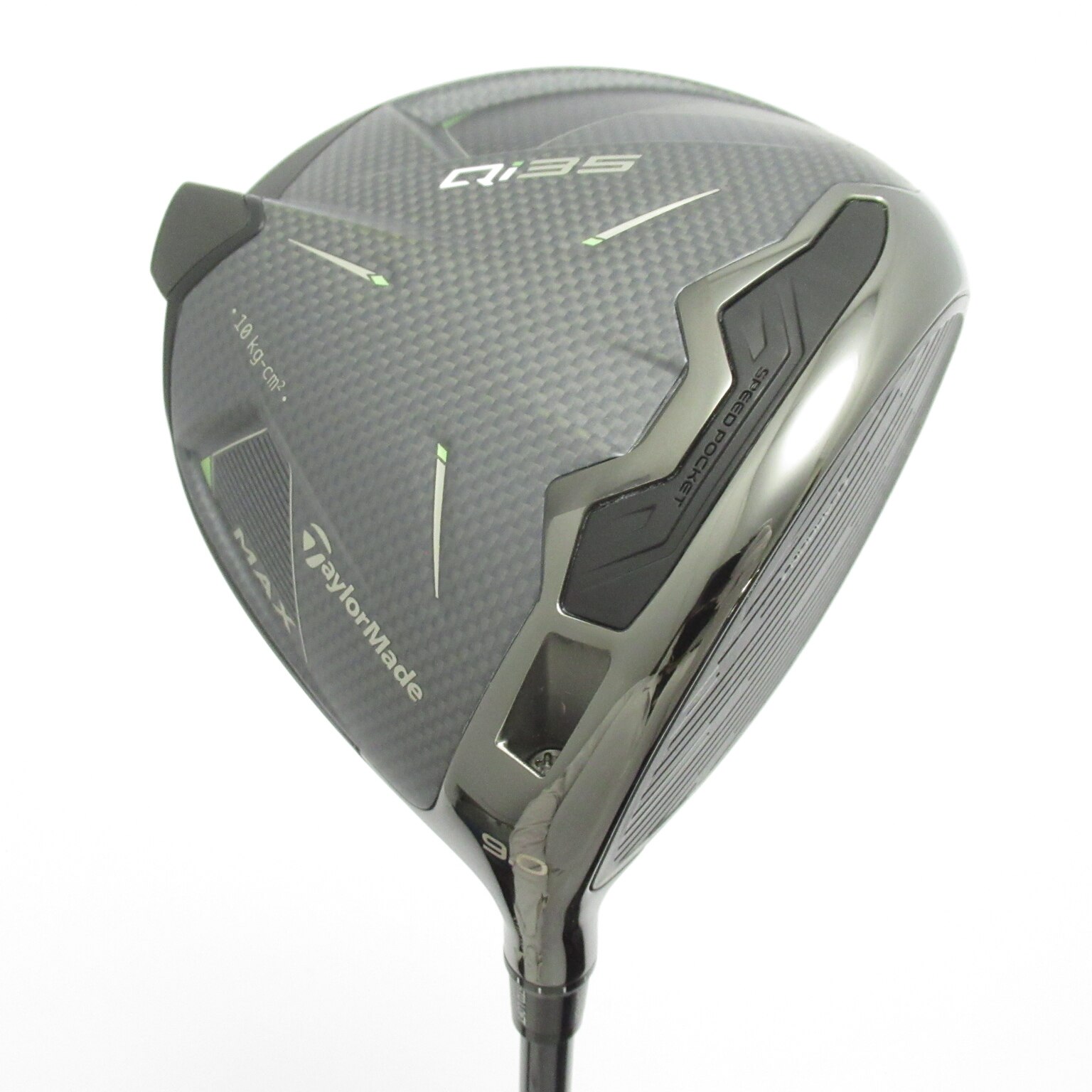 中古良品！テーラーメイド Qi35MAX 9度 純正TM50S 中古】Qi35 MAX ドライバー Diamana Blue TM50 9 S BC(ドライバー