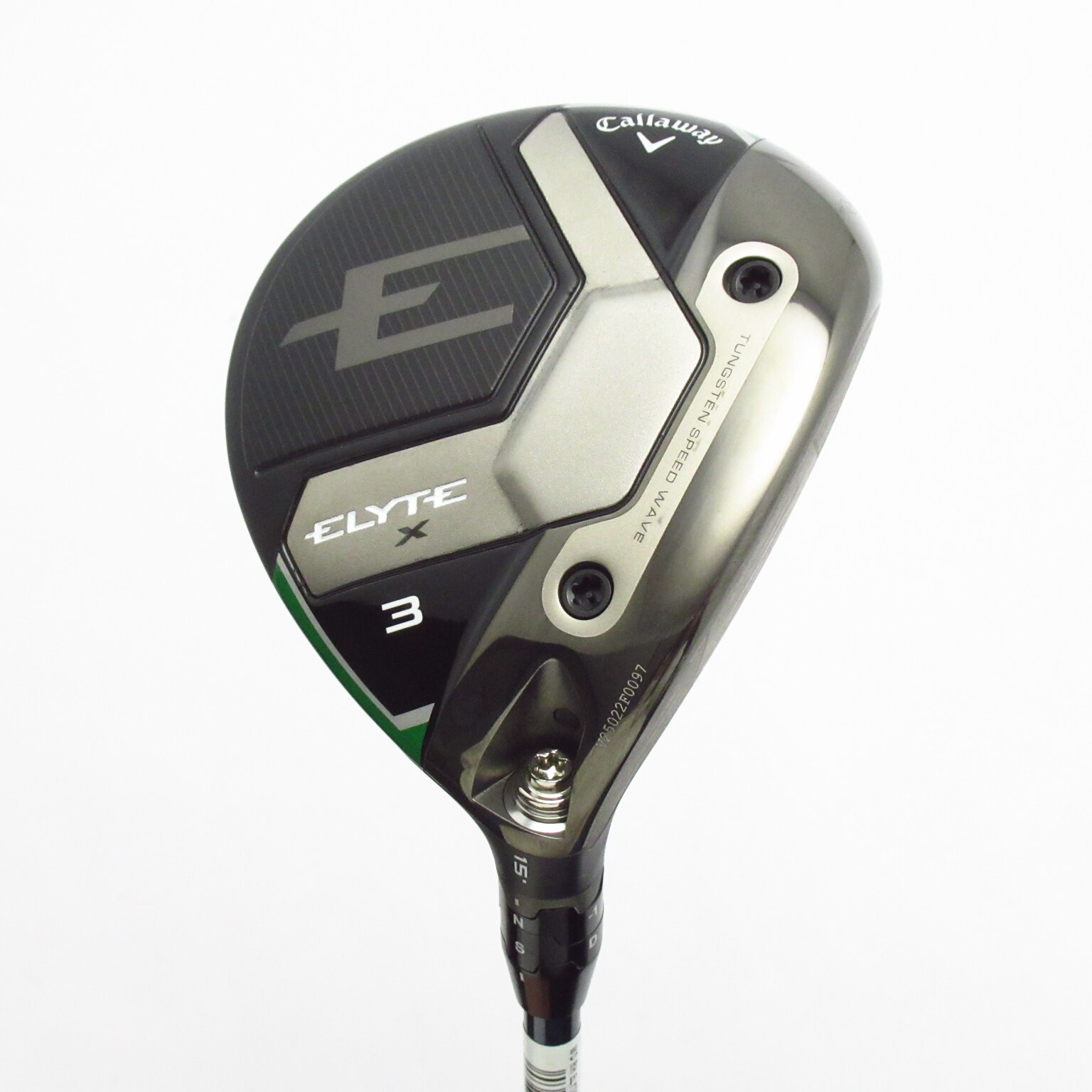 【中古】Callaway Elyte ゴルフバッグ ブラック/グリーン 中古】エリート X フェアウェイウッド VENTUS GREEN 5 for Callaway 15
