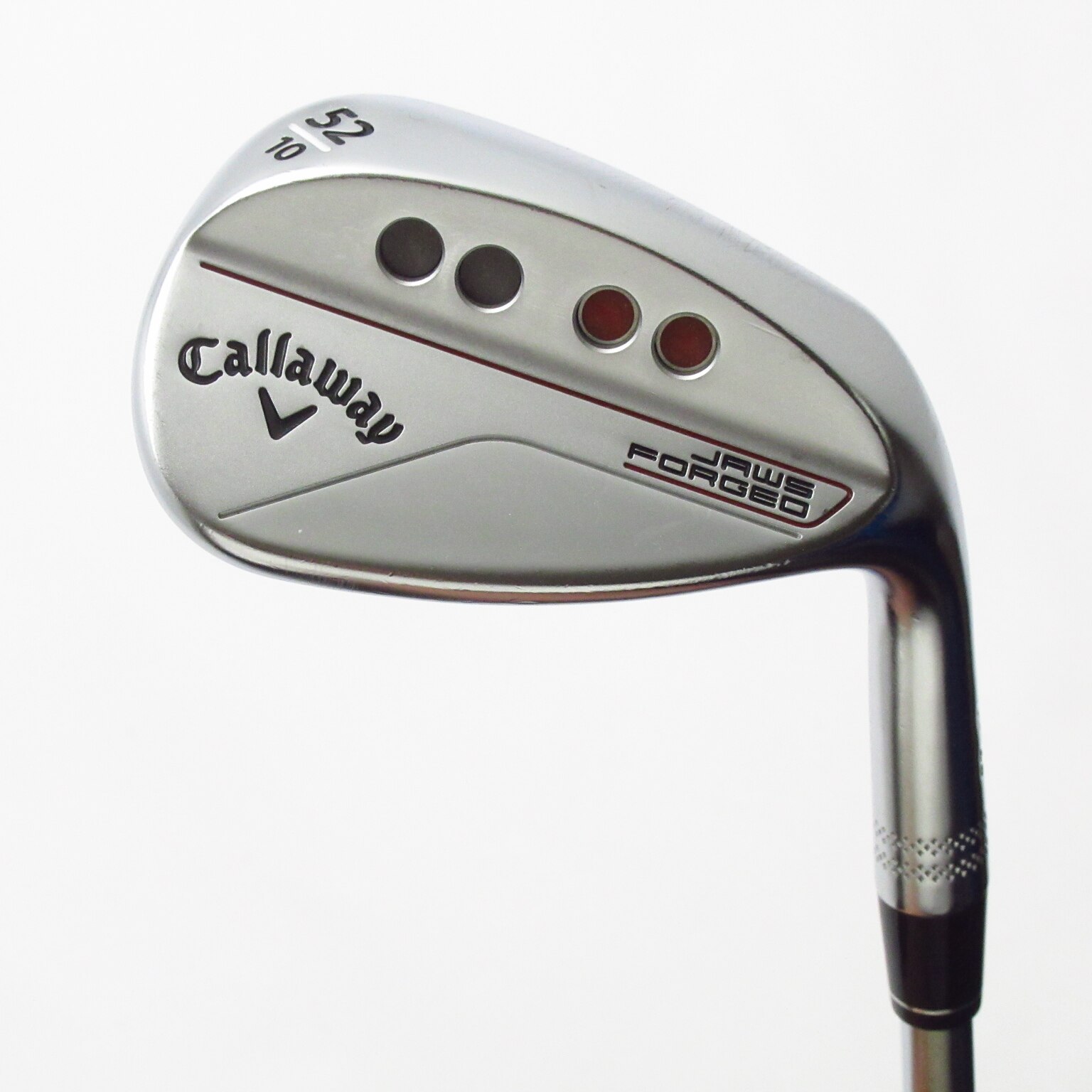中古】JAWS FORGED クロムメッキ仕上げ ウェッジ Dynamic Gold