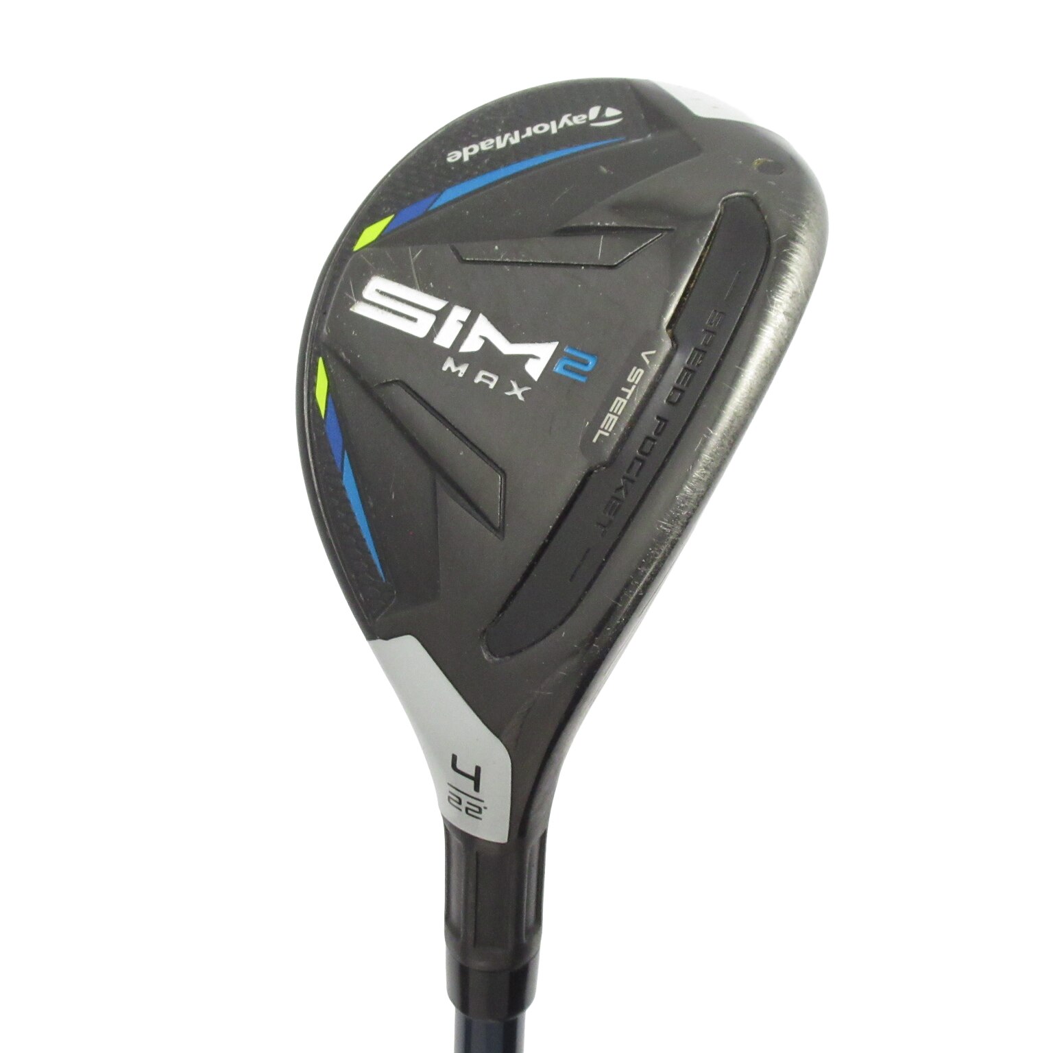 ■SIM2 MAX ■U4 22度 ■レスキュー■純正TENSEI BLUE TM60カーボン■Rシャフト■新品 中古】SIM2 マックス レスキュー ユーティリティ TENSEI BLUE TM60