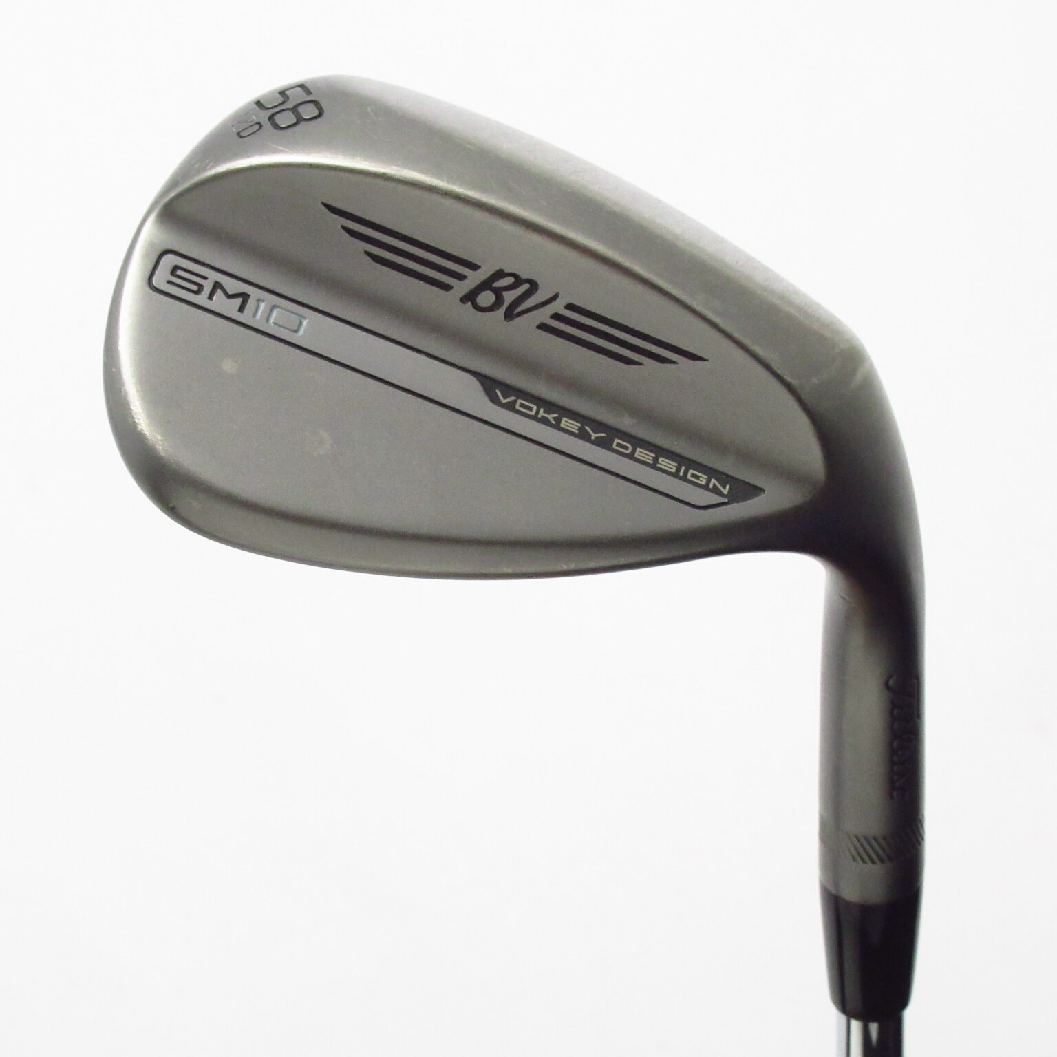 中古】ボーケイ SM10 ニッケル ウェッジ BV105 58-12 設定無 CD
