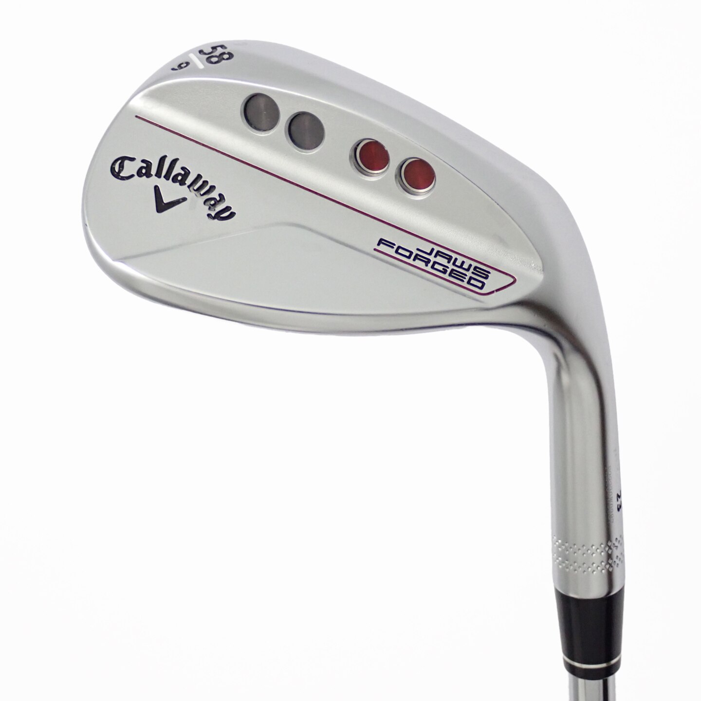 中古】JAWS FORGED クロムメッキ仕上げ ウェッジ Dynamic Gold