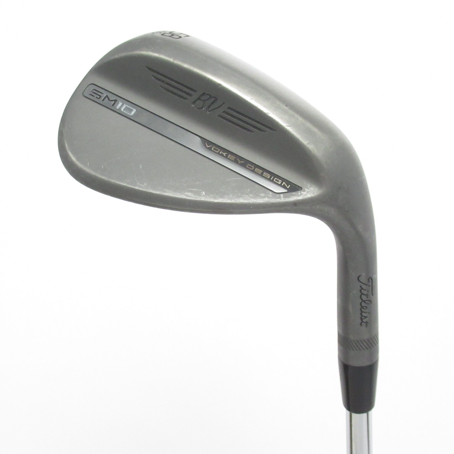 SM10 56度ウェッジ ボーケイ　中古 中古】ボーケイ SM10 ジェットブラック ウェッジ BV105 58-10 設定無