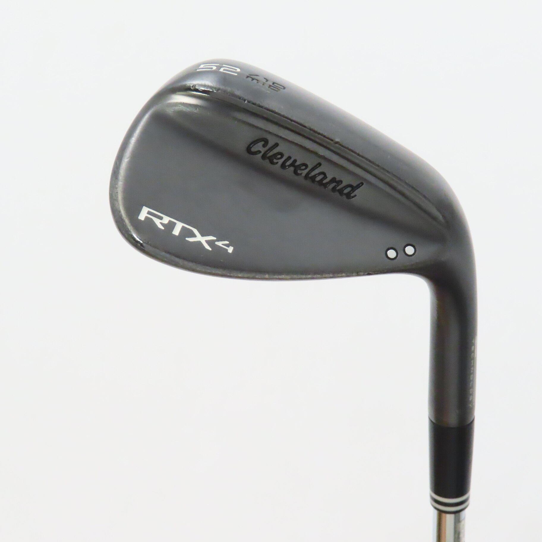 中古】RTX4 ブラックサテン仕上げ ウェッジ スチールシャフト 52-10