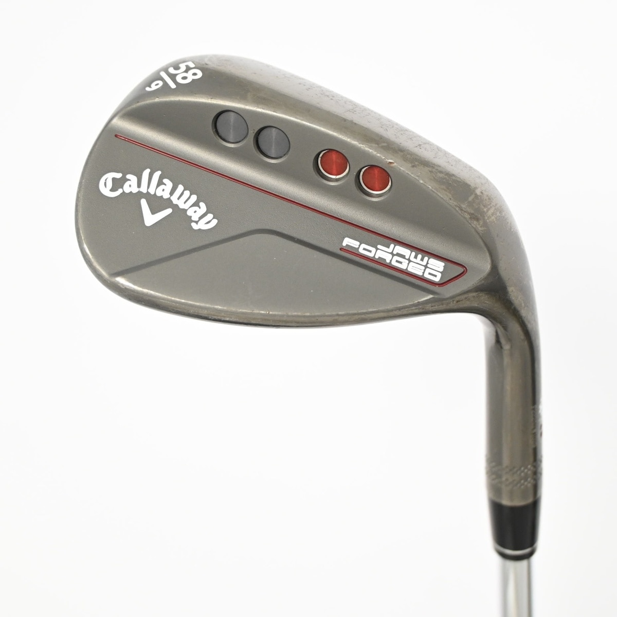 中古】JAWS FORGED チャコールブラック仕上げ ウェッジ N.S.PRO MODUS3