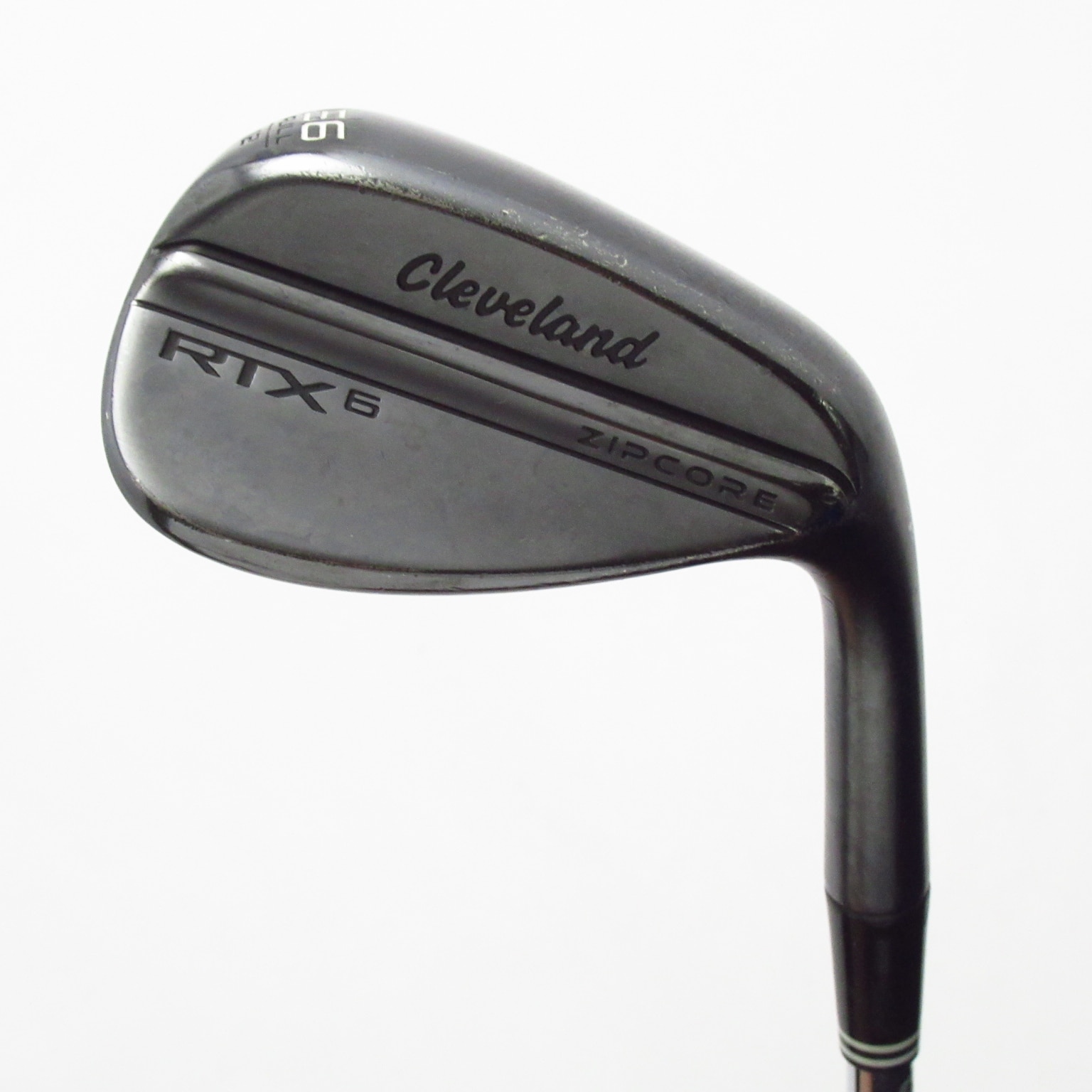 中古】RTX6 ジップコア ブラックサテン ウェッジ Dynamic Gold HT 56