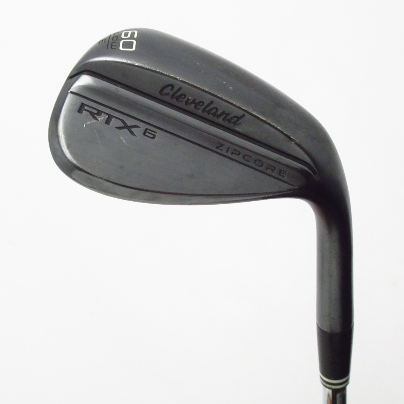 中古】RTX 6 ZIPCORE ブラックサテン ウェッジ (クリーブランド) RTX