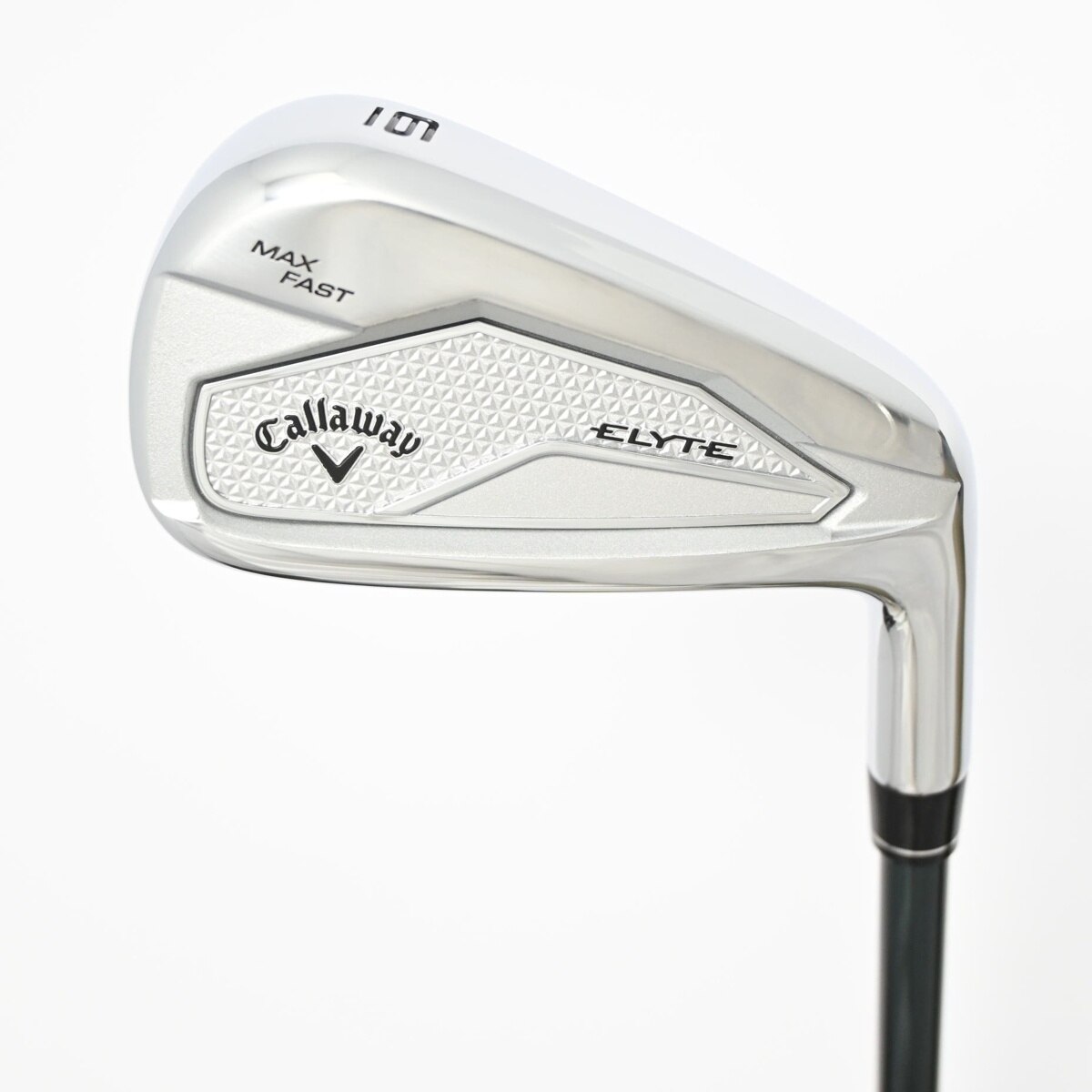 美品キャロウェイエリートMAX FAST 25° LIN.Q 40-L 中古】エリート MAX FAST アイアン LIN-Q GREEN 40 for Callaway 25