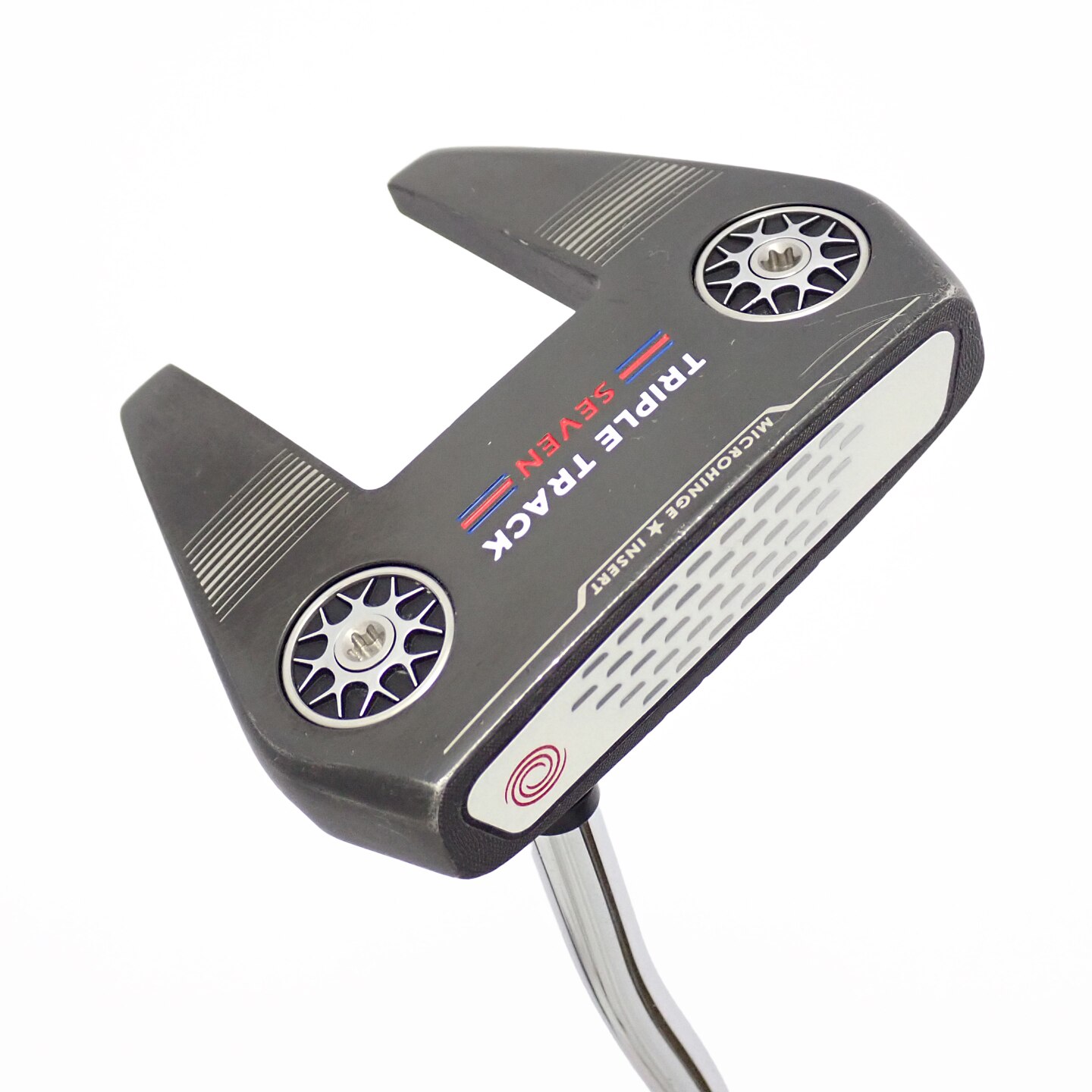 オデッセイトリプルトラック#7パター33 STROKE LAB [良品]希少 中古】トリプル トラック SEVEN パター カーボンスチール複合シャフト