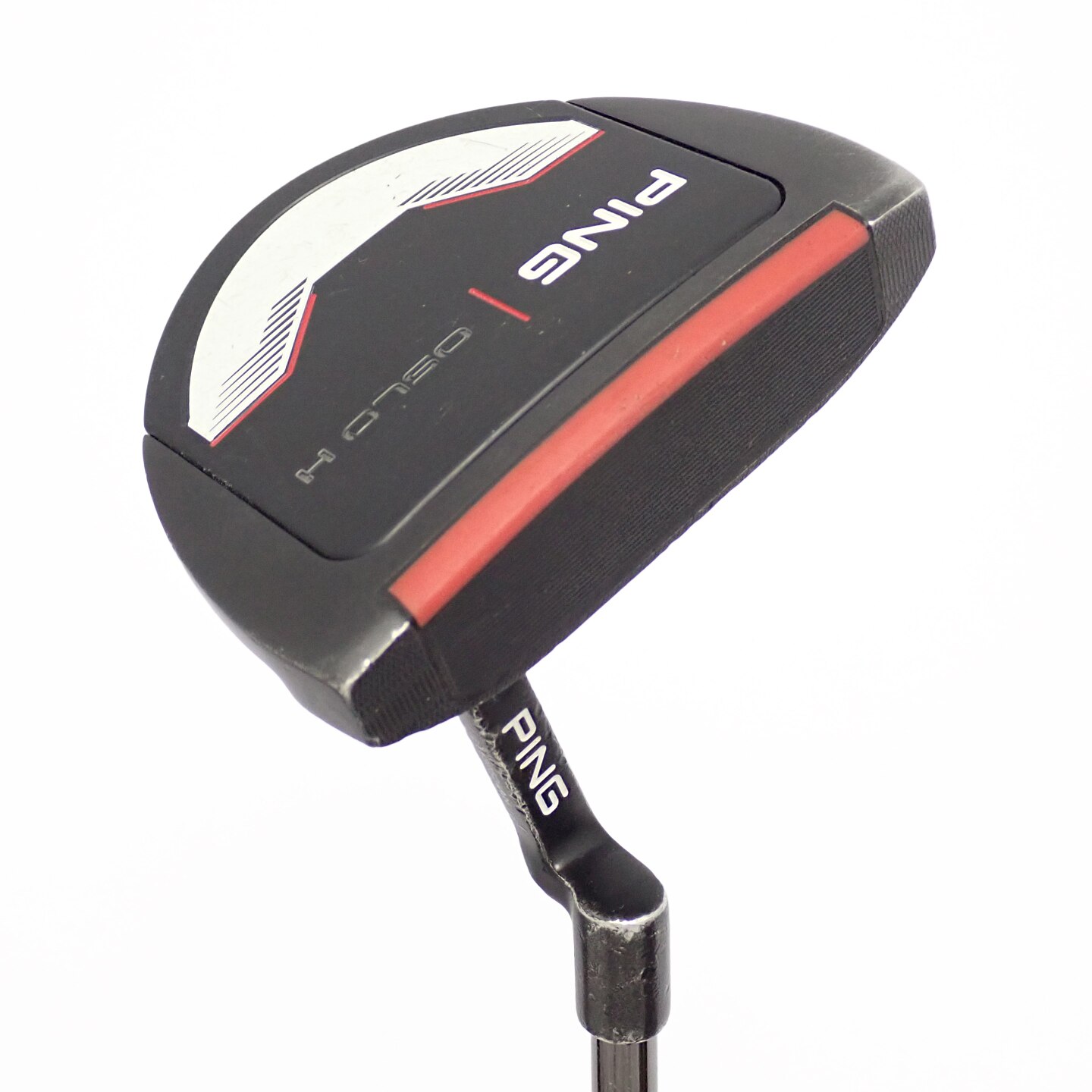 【超美品中古】PING OSLO H パター　BLK 34インチ 中古】オスロ H パター スチールシャフト 計測項目外 計測項目外 D