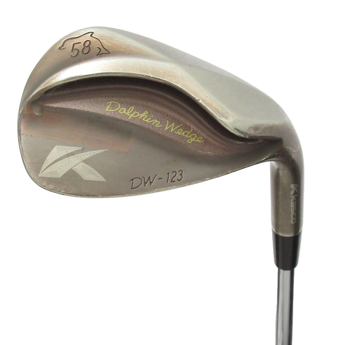 中古】ドルフィン DW-123 Copper ウェッジ Dynamic Gold 58 S200 CD