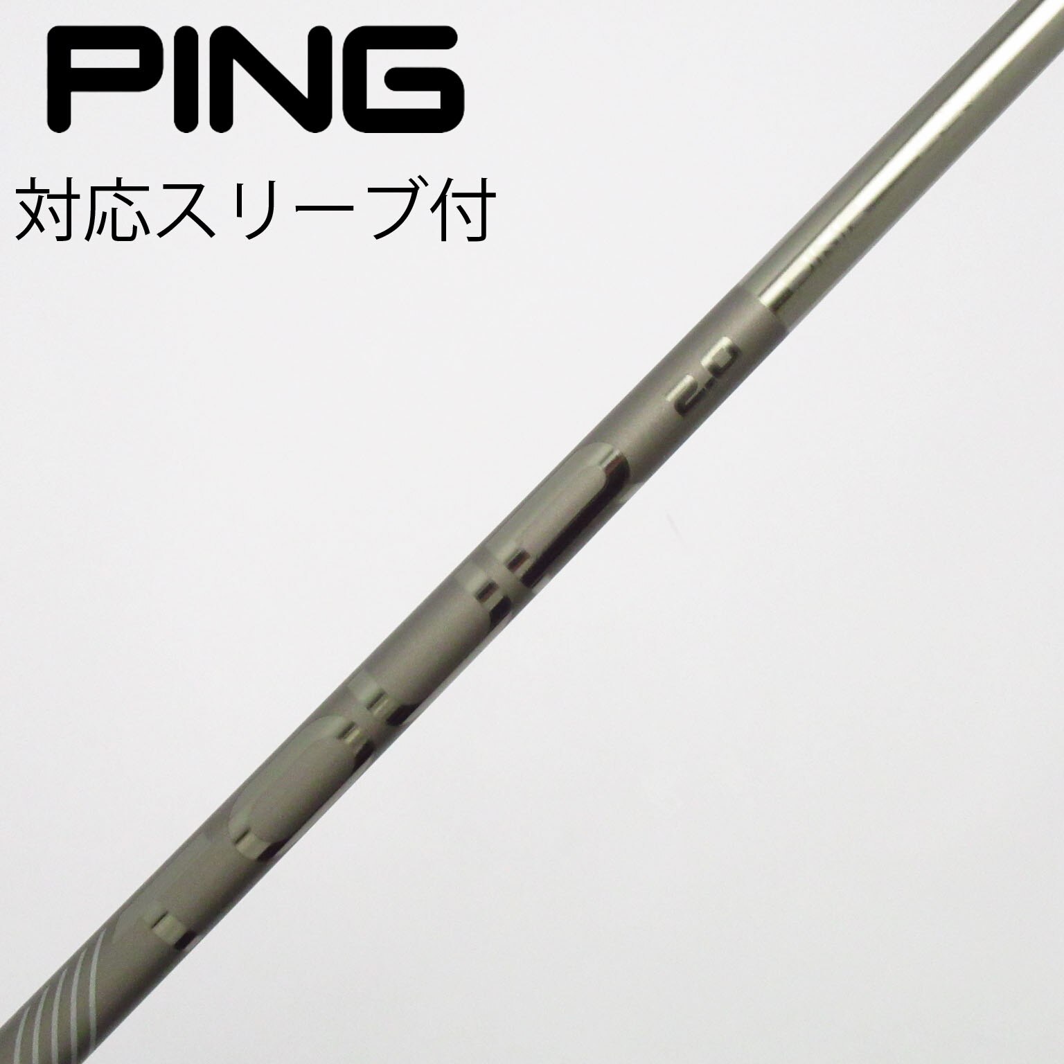 中古】ピン 純正シャフト ドライバー用_スリーブ付 PING TOUR 2.0