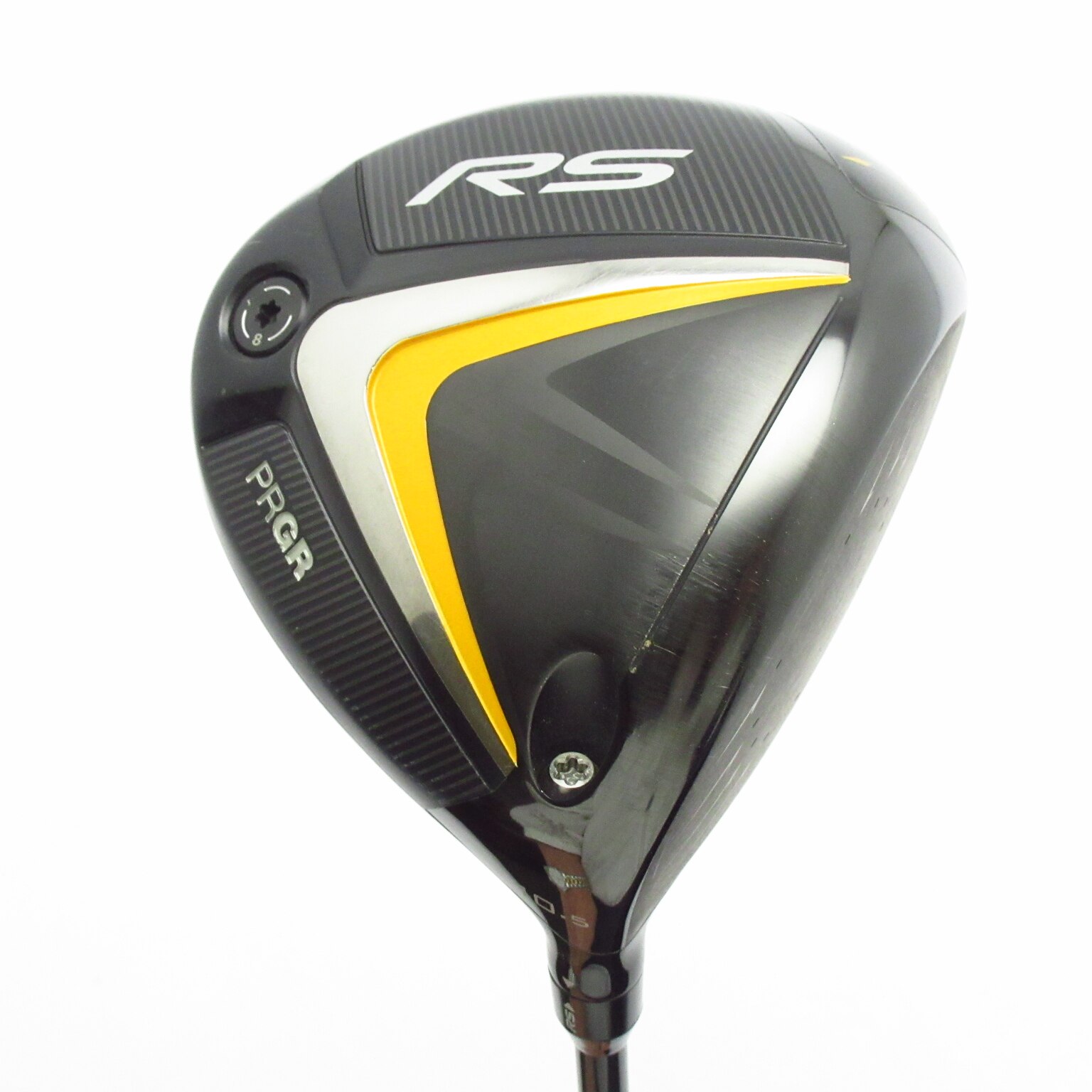 中古】RS JUST ドライバー Diamana FOR PRGR BLACK 10.5 R CD