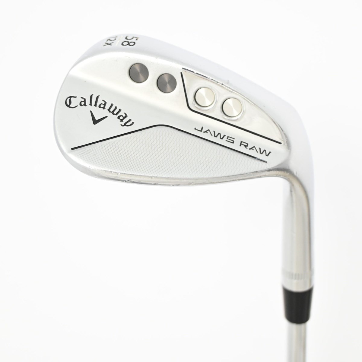 中古】JAWS RAW Xグラインド クロムメッキ仕上げ ウェッジ N.S.PRO