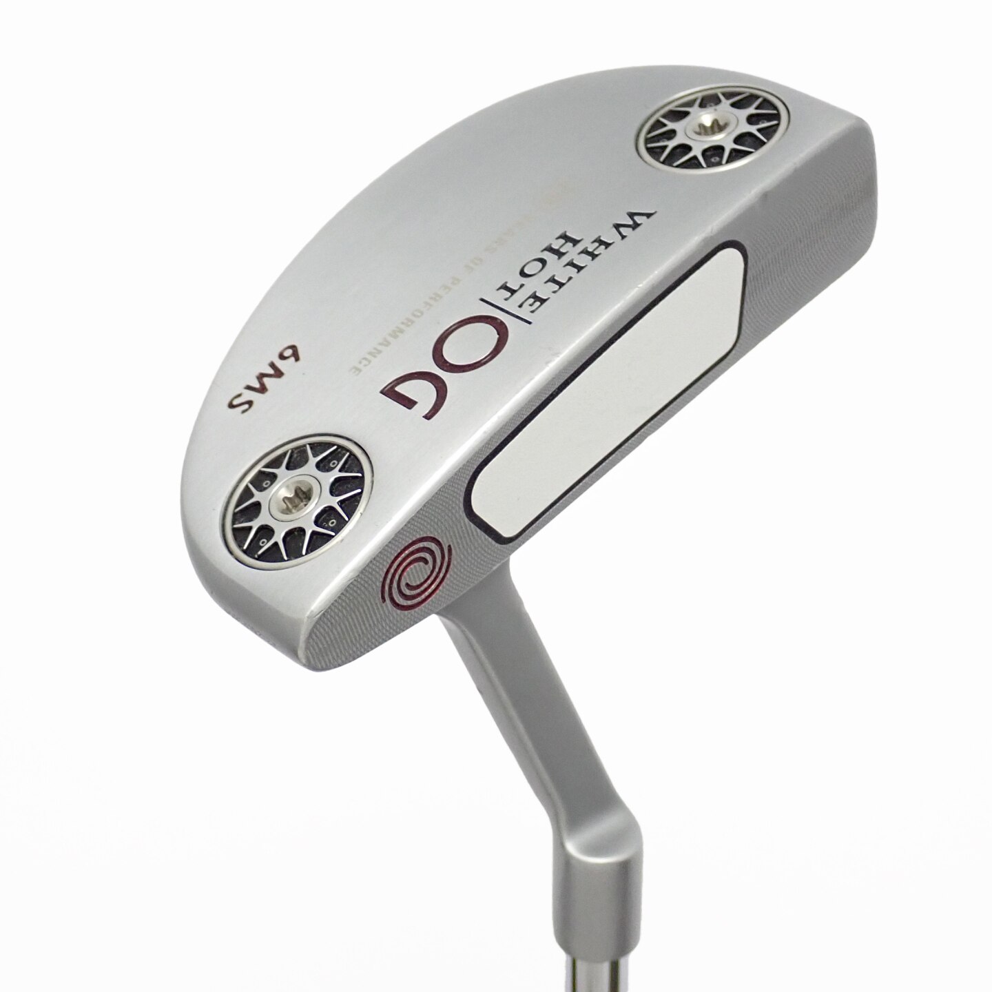 中古】WHITE HOT OG #6MS SLｼｬﾌﾄ装着 パター (オデッセイ) ホワイト