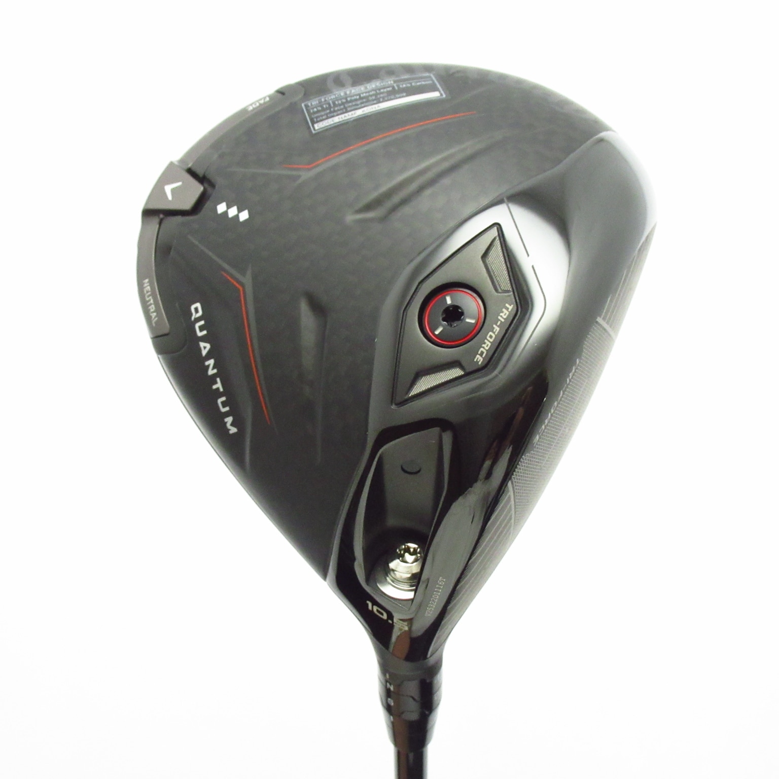キャロウェイQUANTUM トリプル◆◆◆ 10.5° テンセイGREY 60S 中古】QUANTUM トリプルダイヤモンド ドライバー TENSEI GRAY 60 for