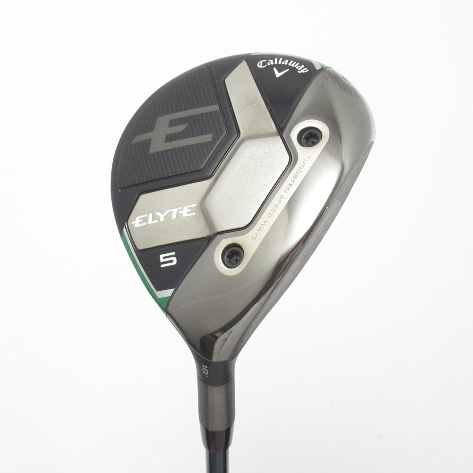 未使用品Callaway Ventusグリーン5S 中古】エリート フェアウェイウッド VENTUS GREEN 5 for Callaway 18 S